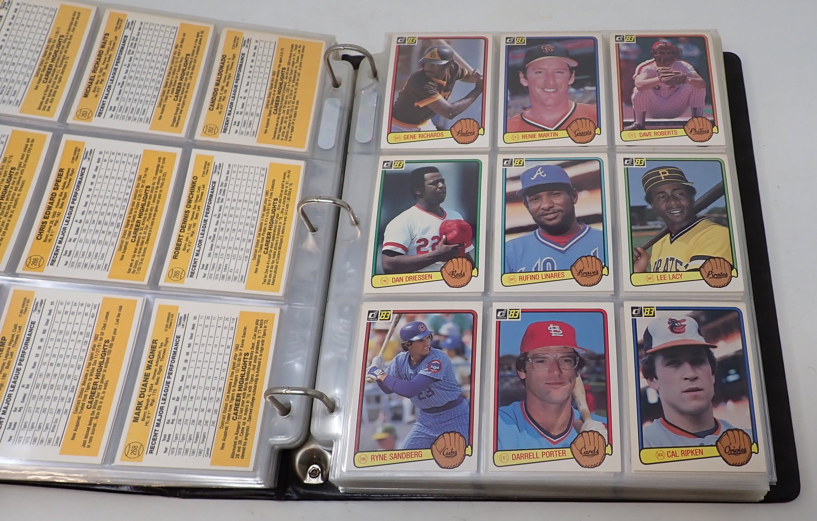 1983 Donruss Baseball Card Set (1 of 6)