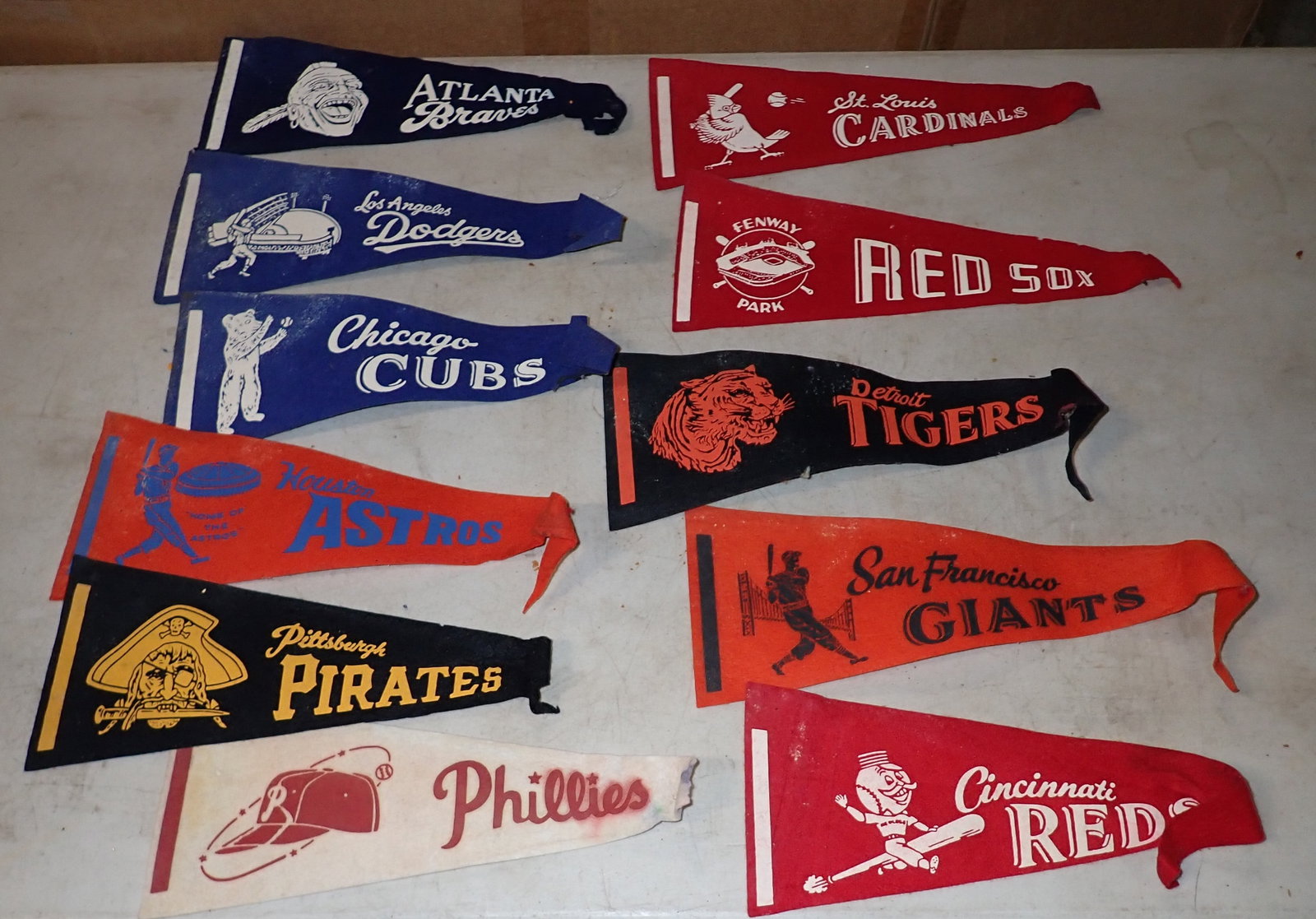 Vintage Baseball Pennants (1 of 5)