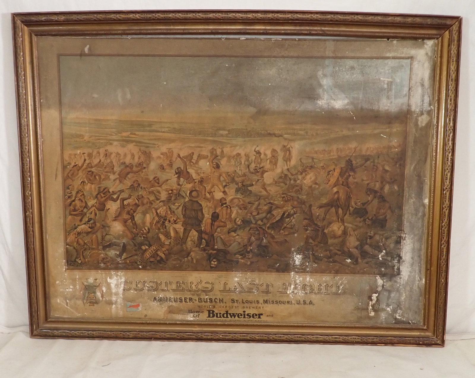 Budweiser Custer's Last Fight Print (1 of 7)