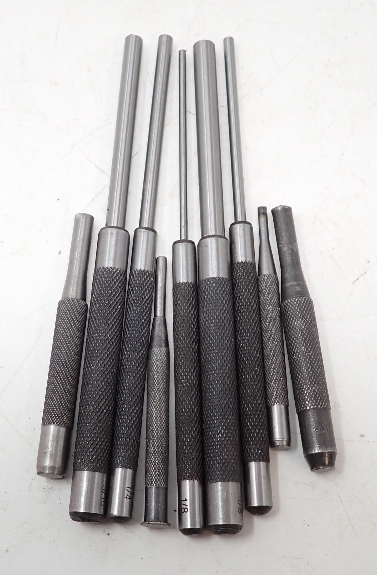 Punches: 1/8" - 3/8"