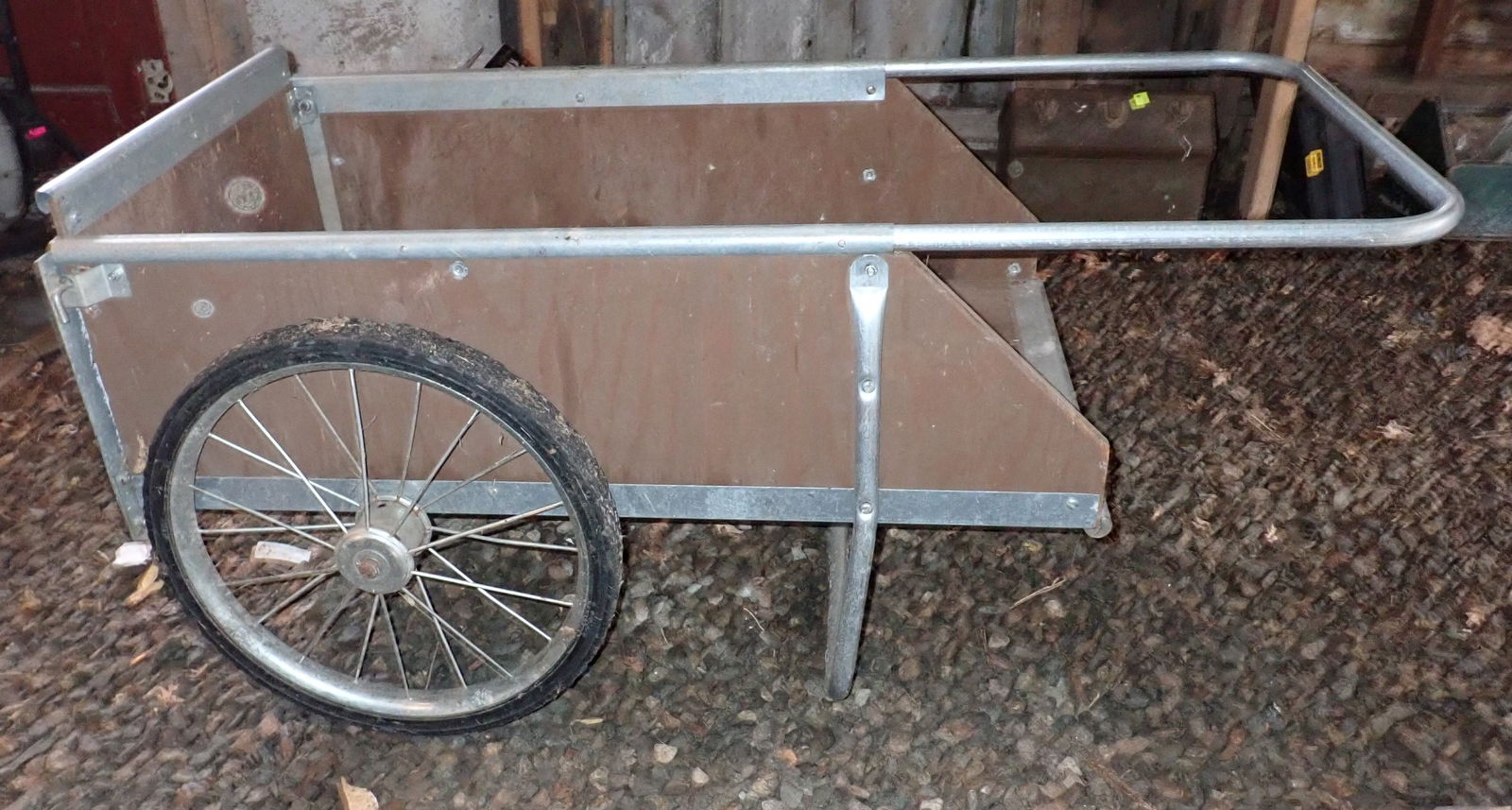 Garden Way Cart: Overall dimensions are approx 29" x 52 1/2" x 23 1/2" tall. NO SHIPPING