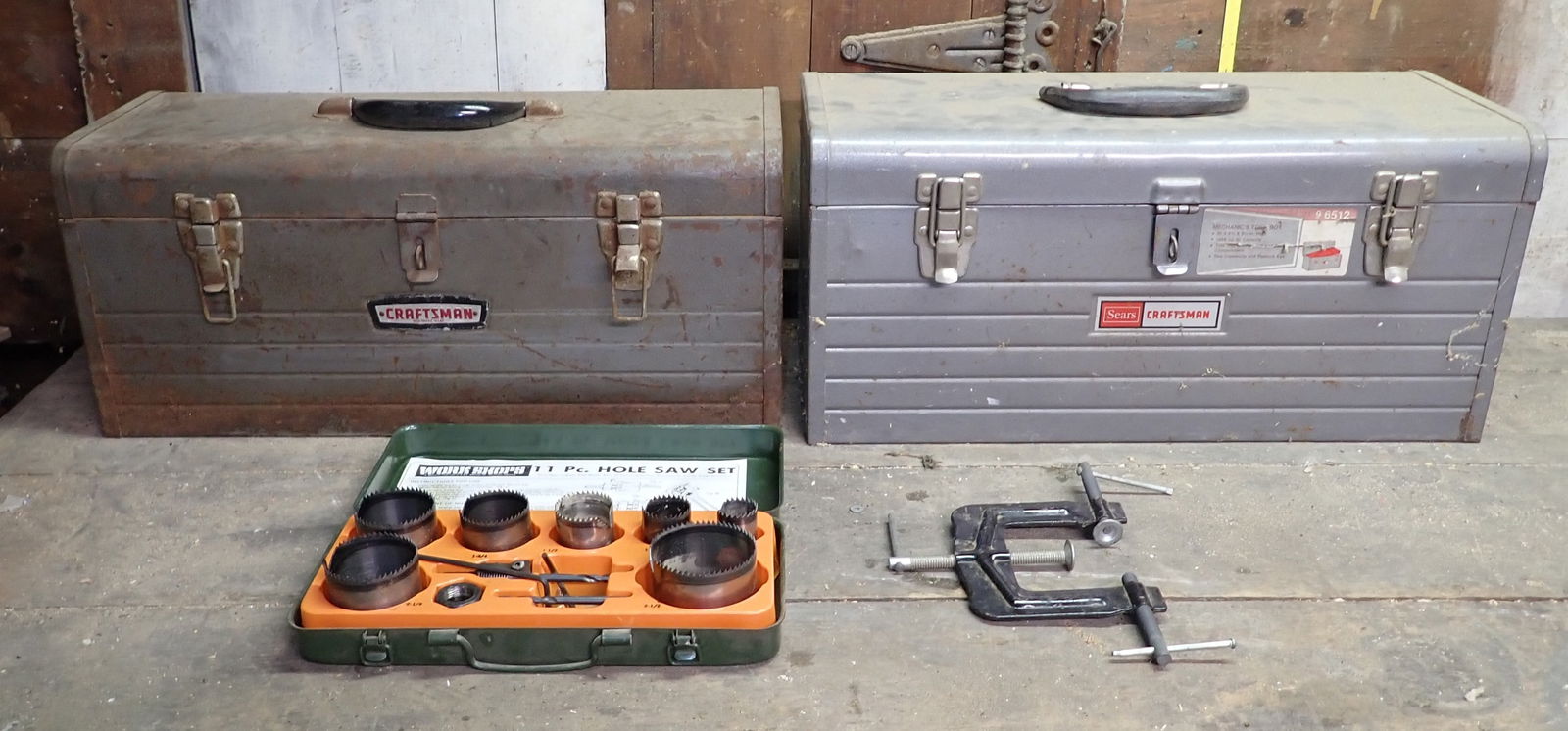 Hole Saws Craftsman Toolboxes and Contents (1 of 6)