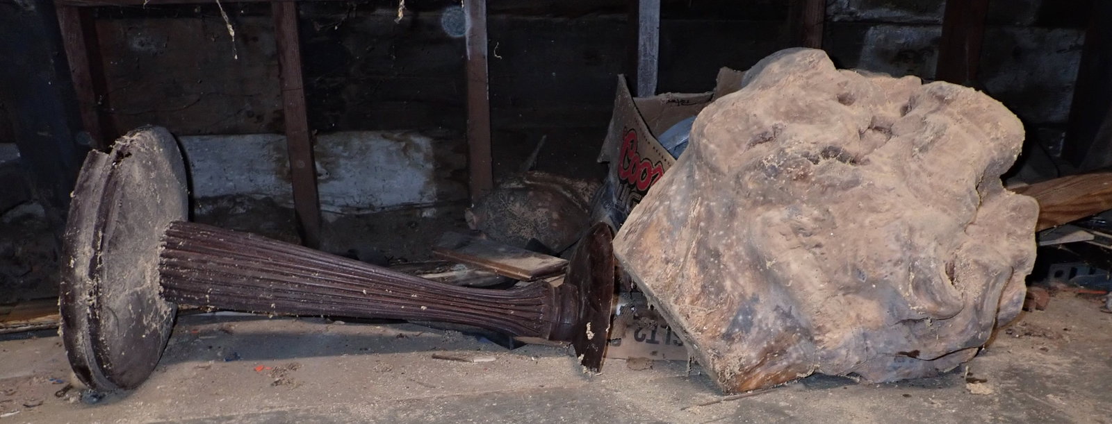 Wood & Misc: Lot includes all pictured under workbench. Must take all. NO SHIPPING