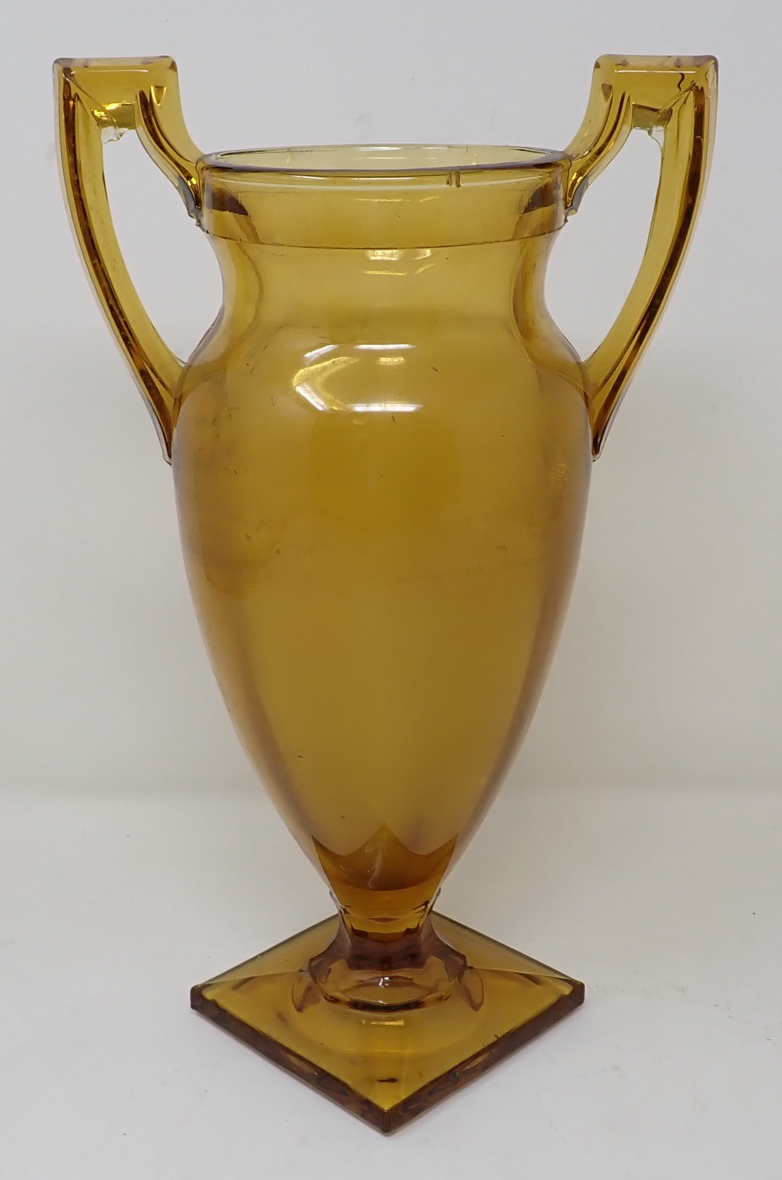 EAPG Trophy Vase: Apprx 11 1/8" tall.