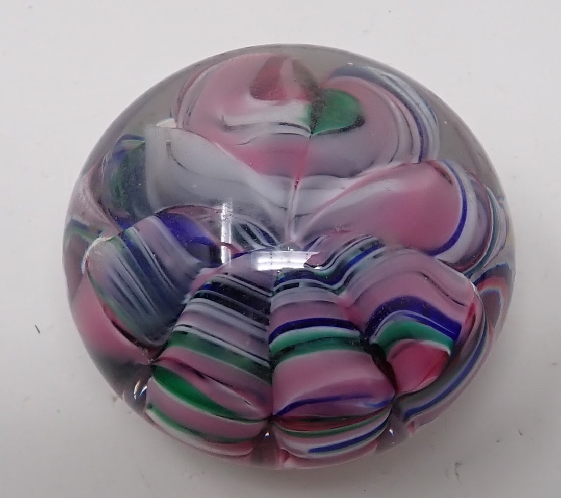 Joe Rice Glass Paperweight (1 of 4)