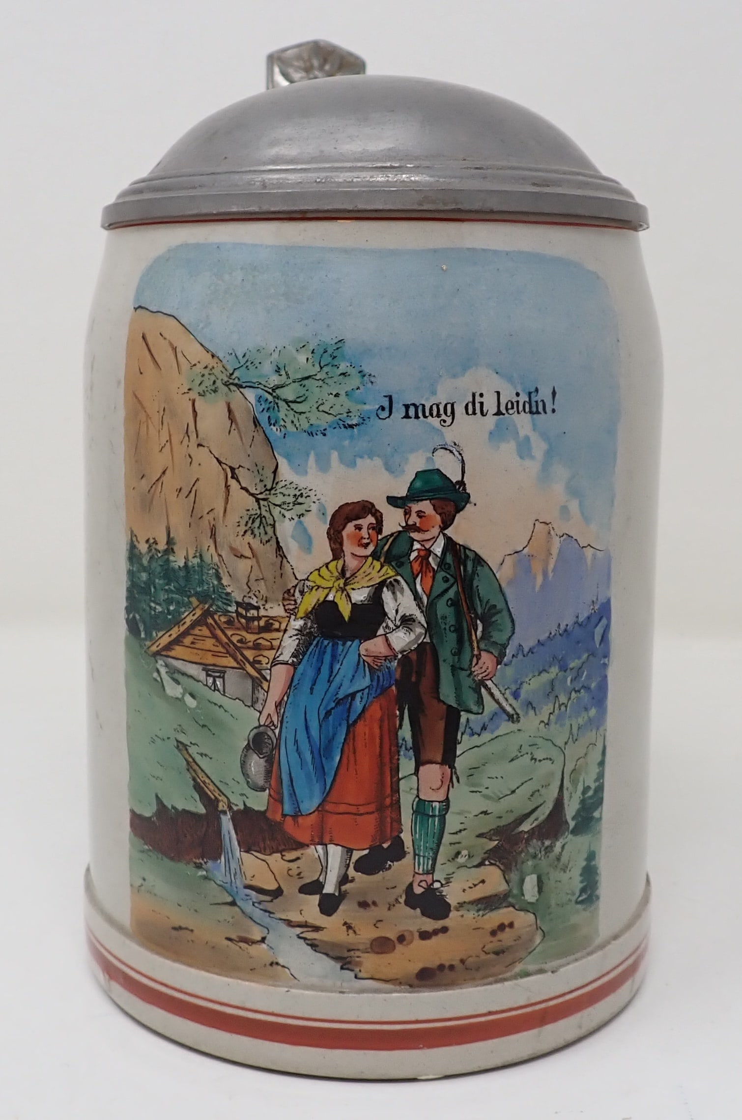 Lidded German Stein (1 of 6)