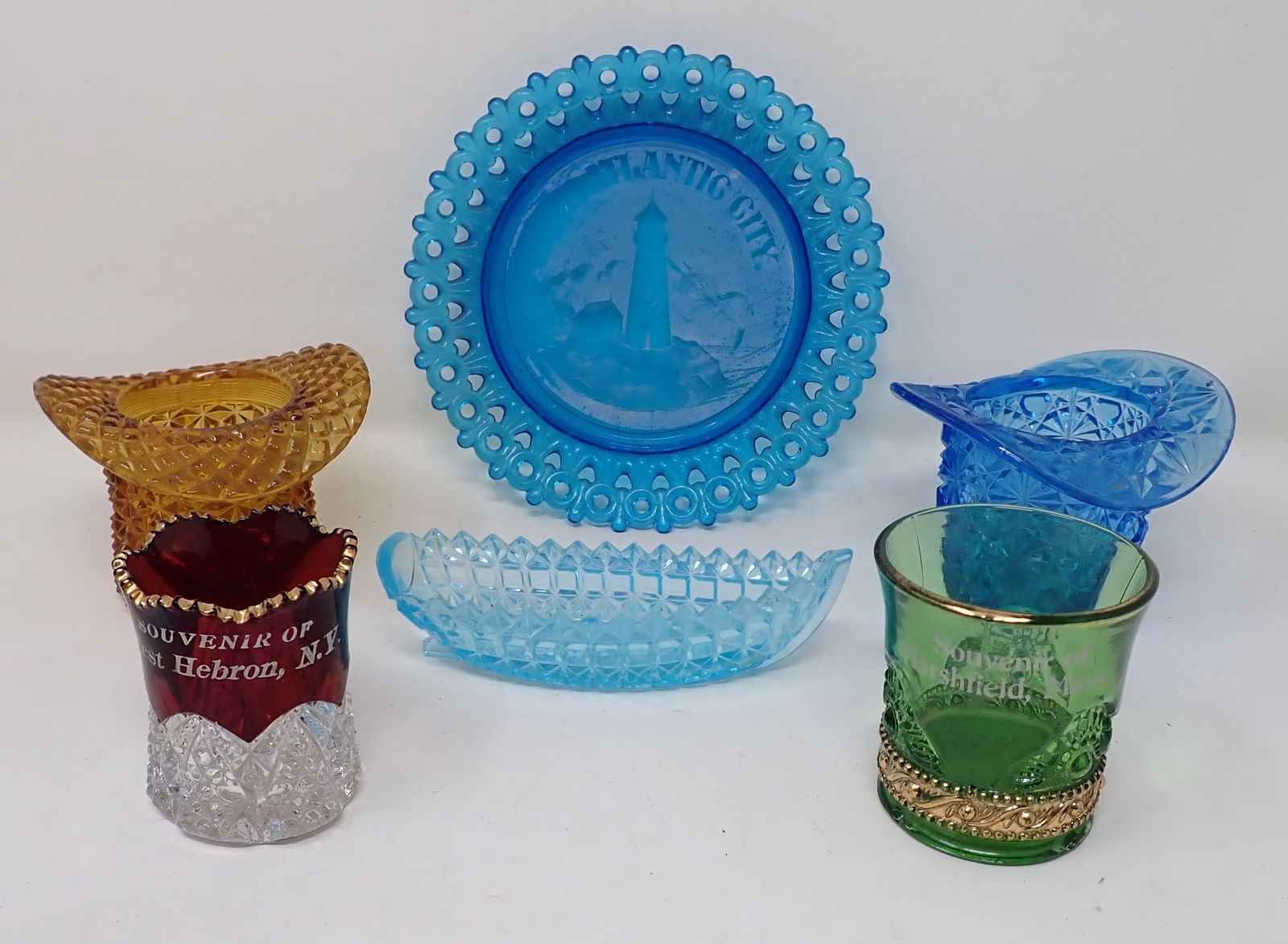 Toothpick Holders & Misc: Plate is apprx 5 1/2" in diameter