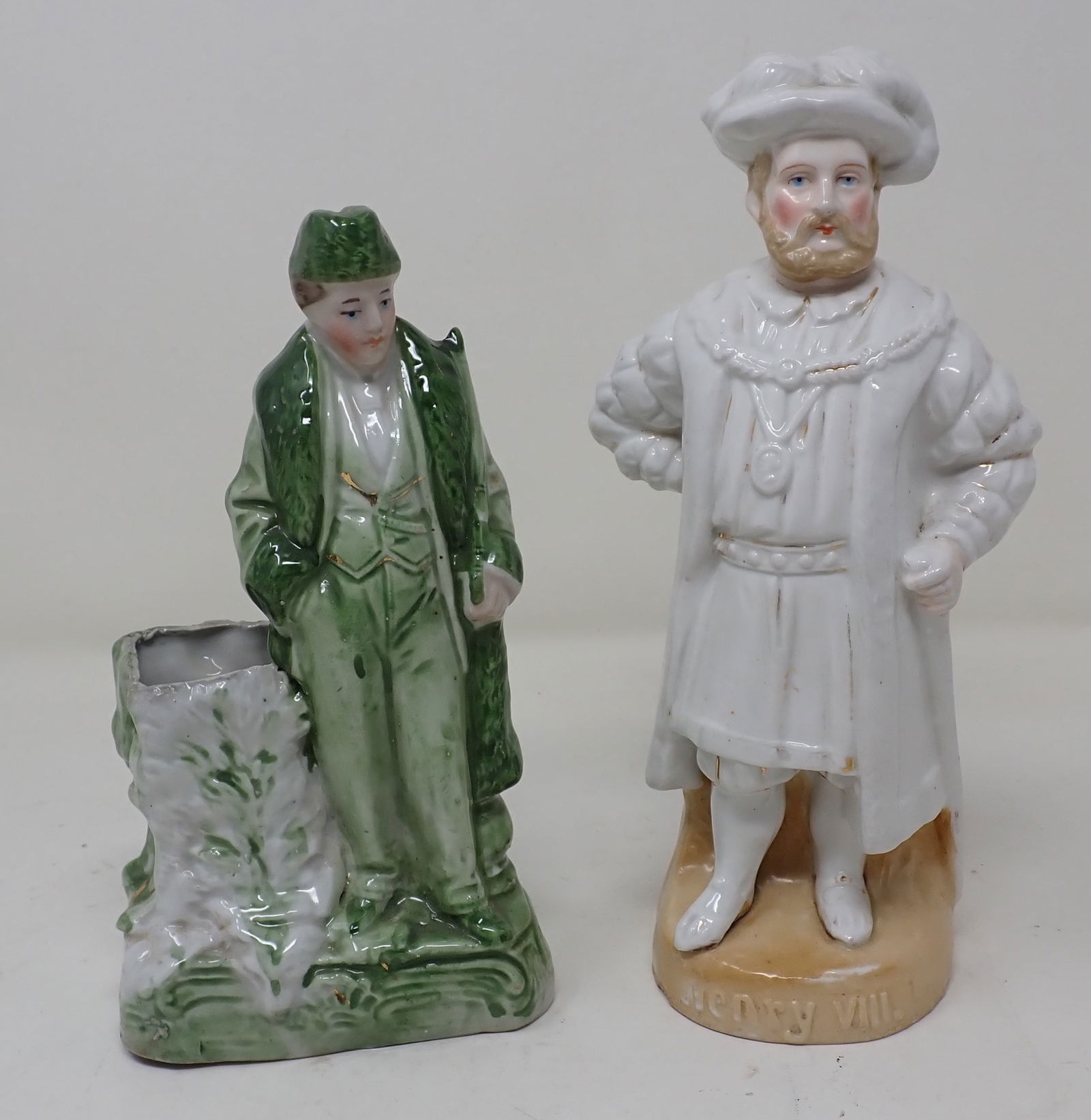 Bisque Figurines incl Henry VIII (1 of 4)
