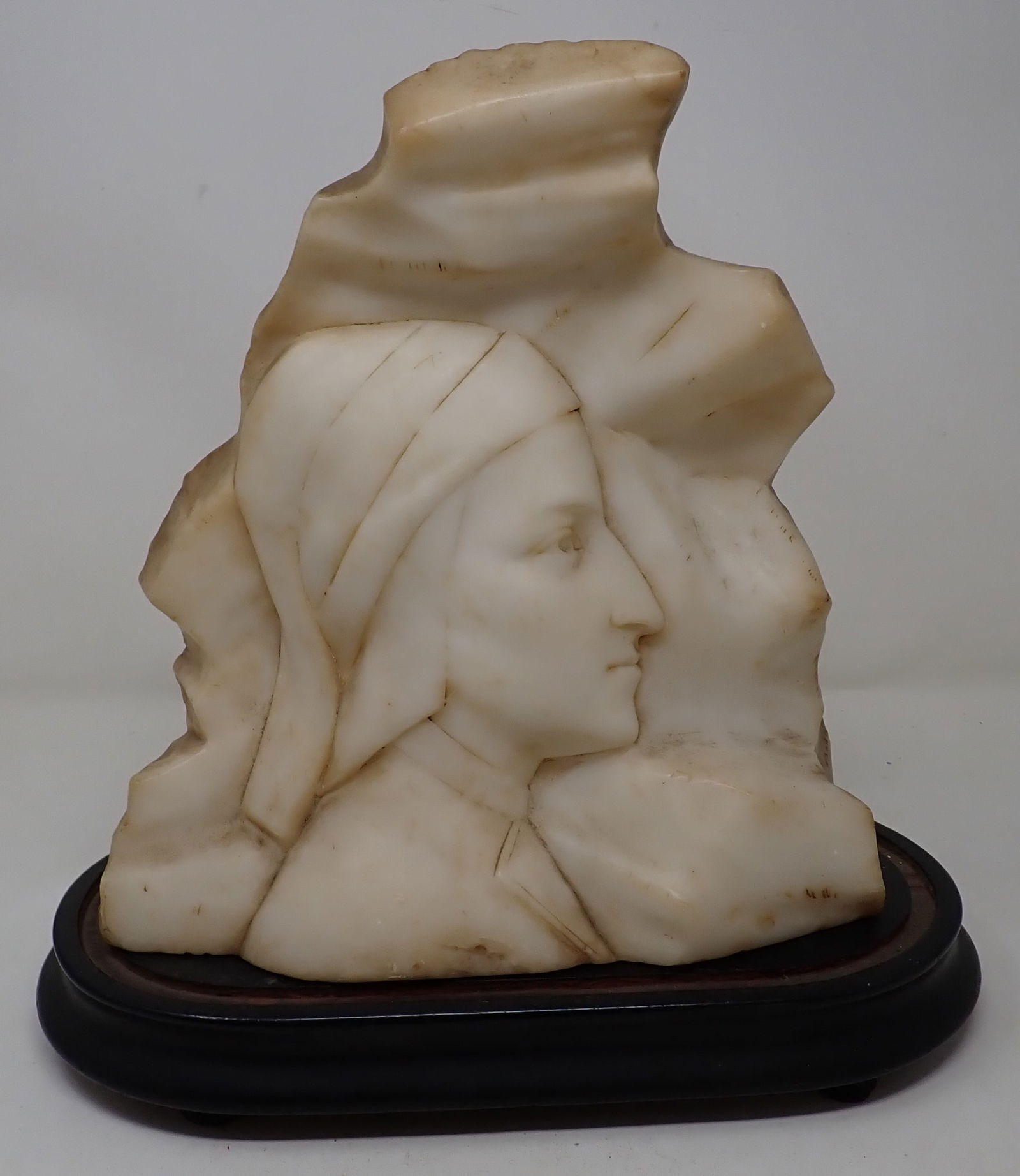 Signed Alabaster Carving / Sculpture (1 of 6)