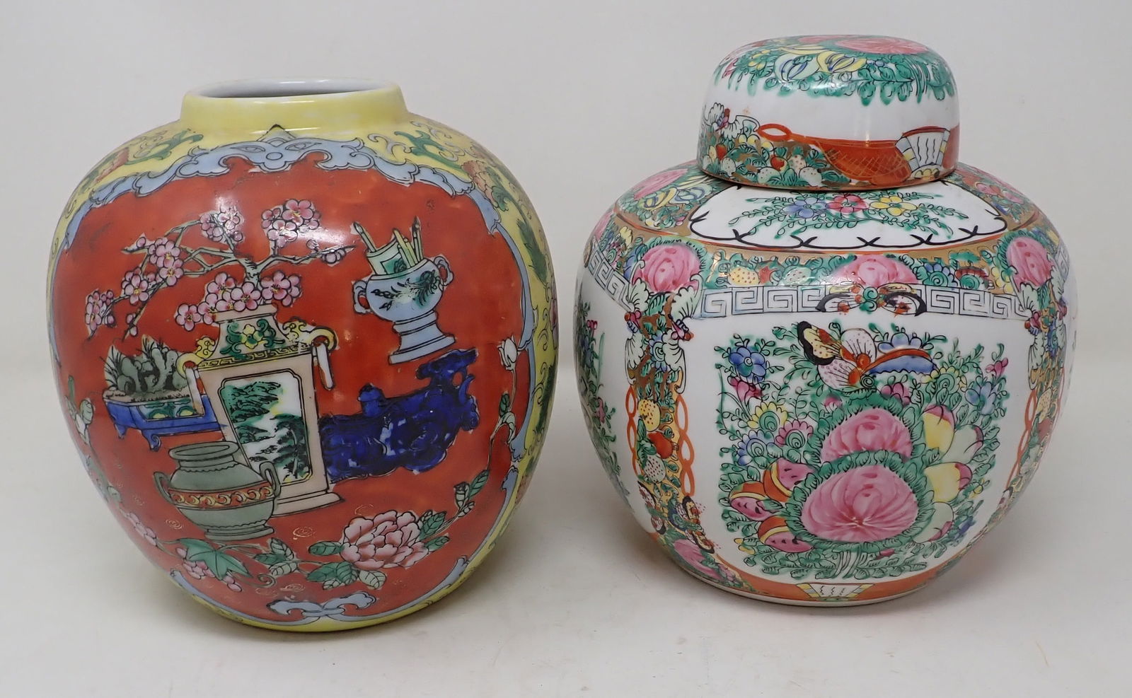 2 Oriental Ginger Jars (1 of 6)