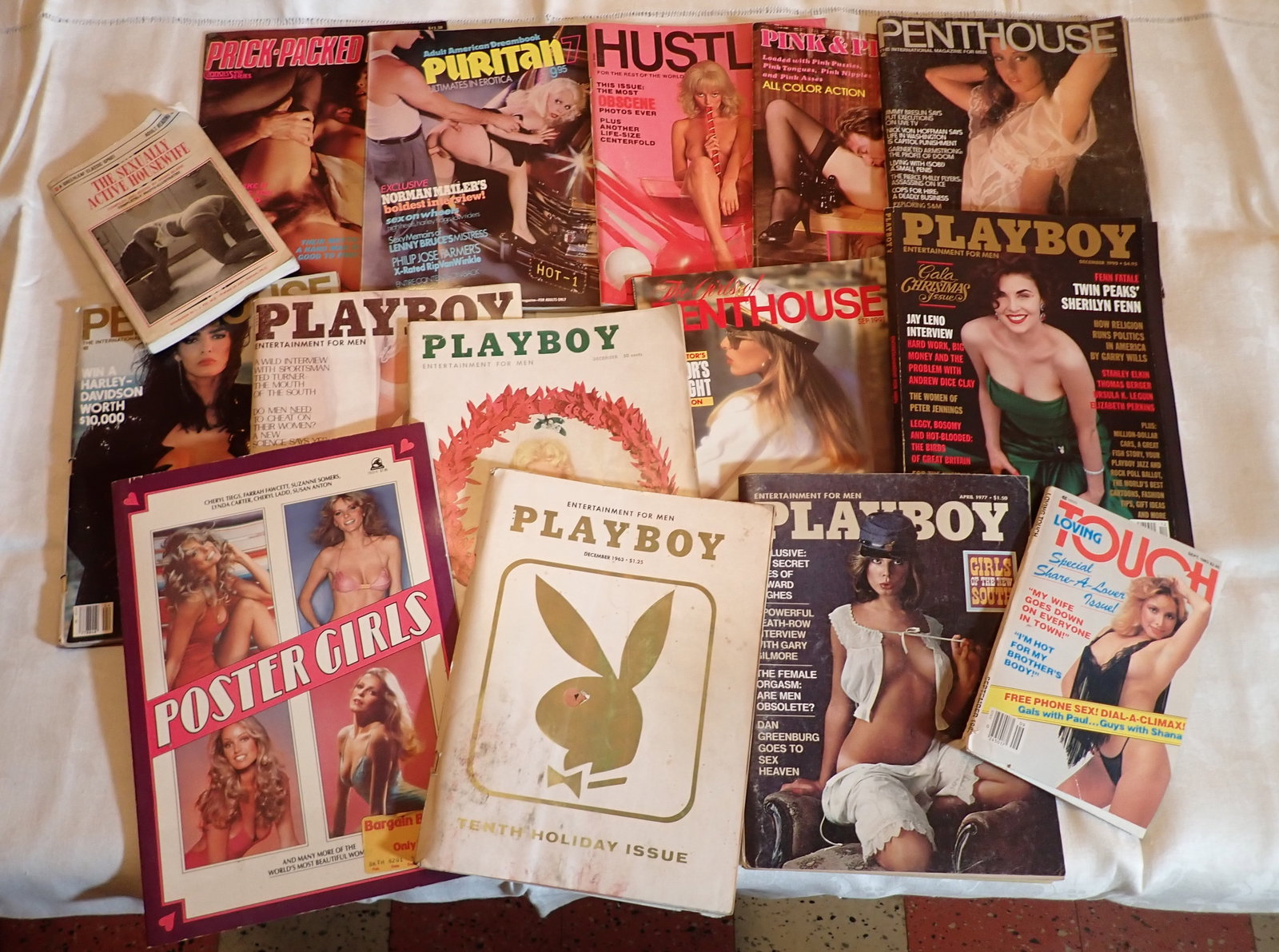 Playboy Penthouse Puritan Pink & Plenty: Getting all pictured