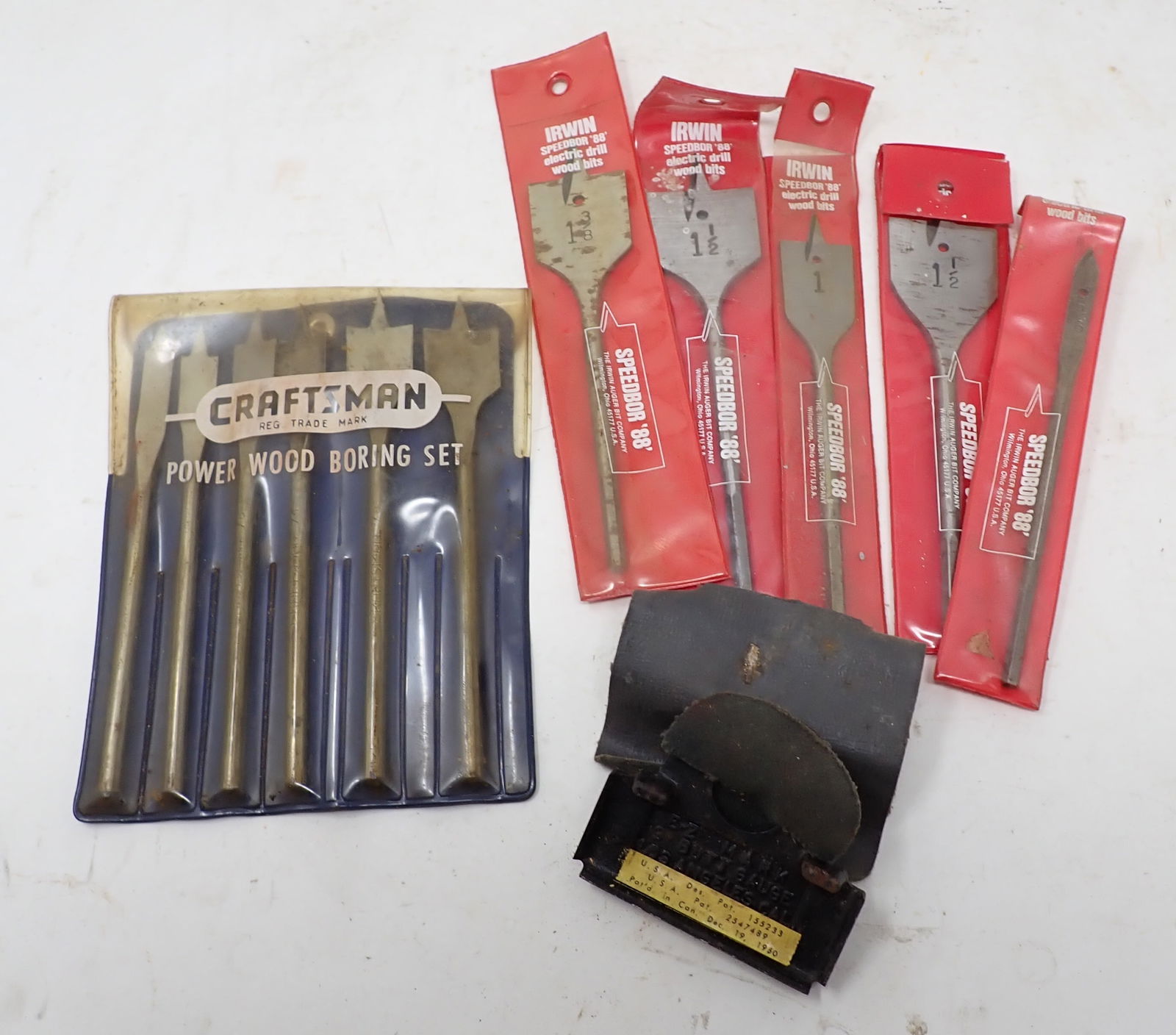 Craftsman Wood Boring Set Irwin Speedbors (1 of 4)