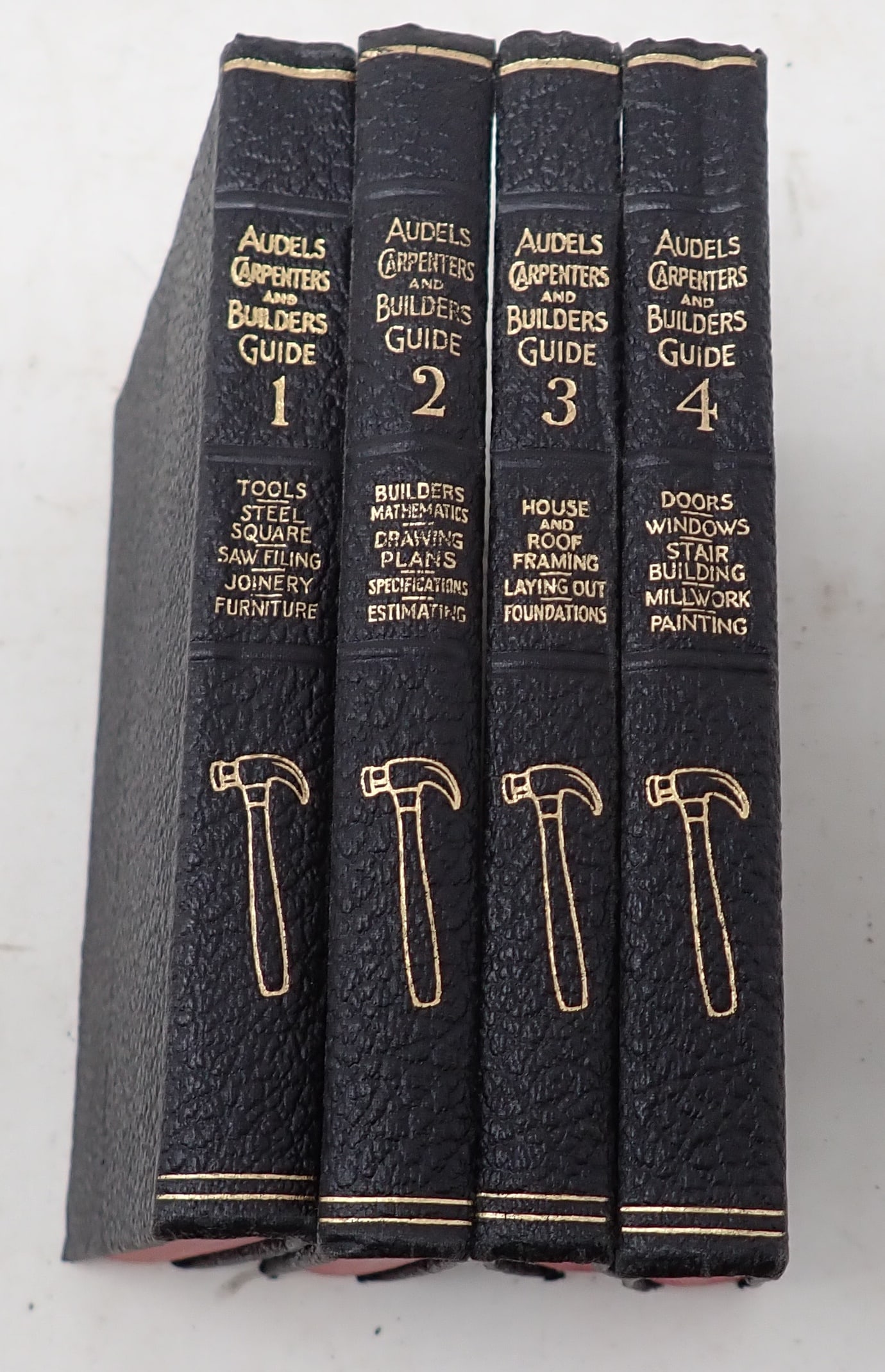 Audels Carpenters & Builders Guide Books (1 of 2)