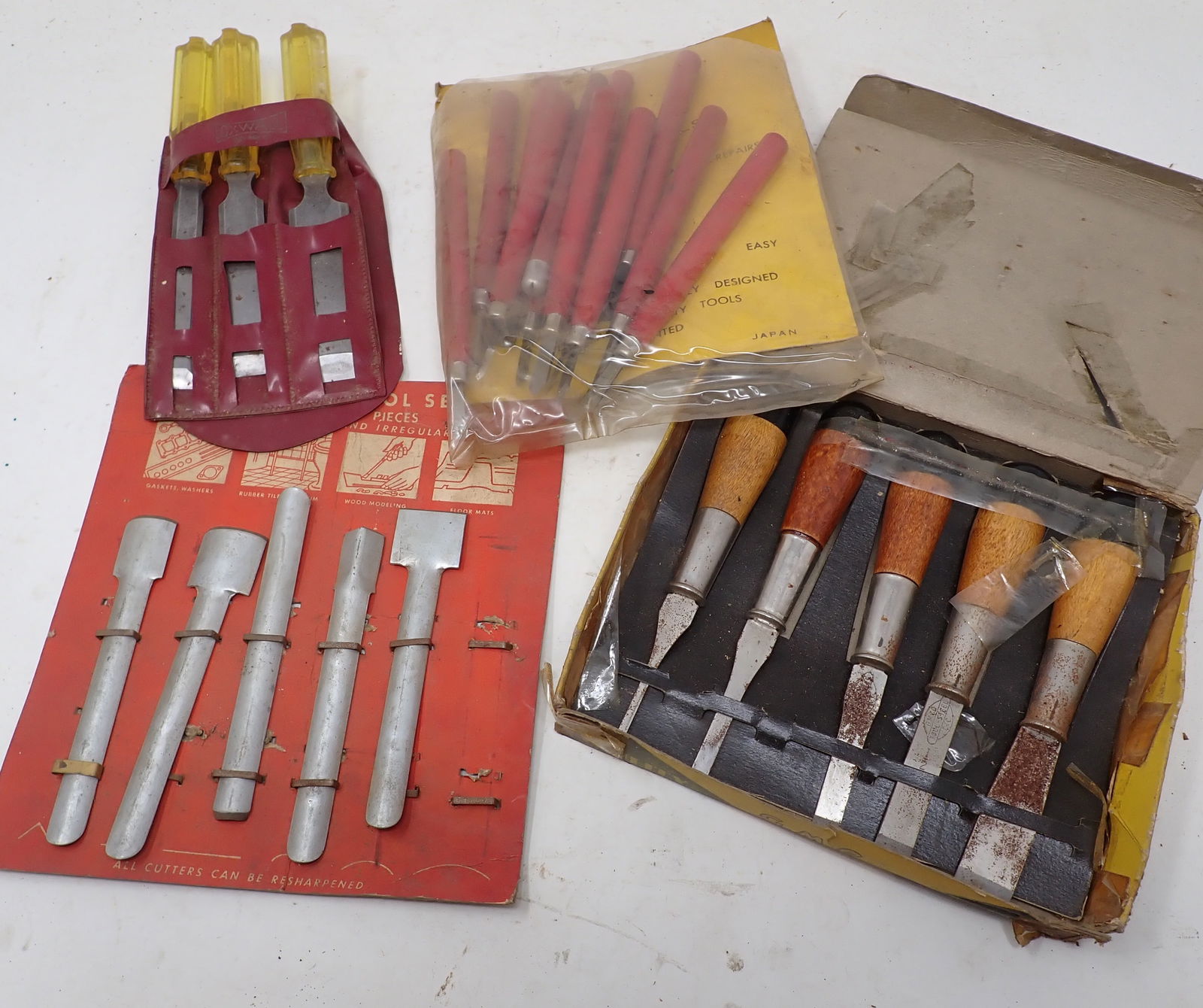 Cutting Carving Tools Chisels incl Oxwall (1 of 6)