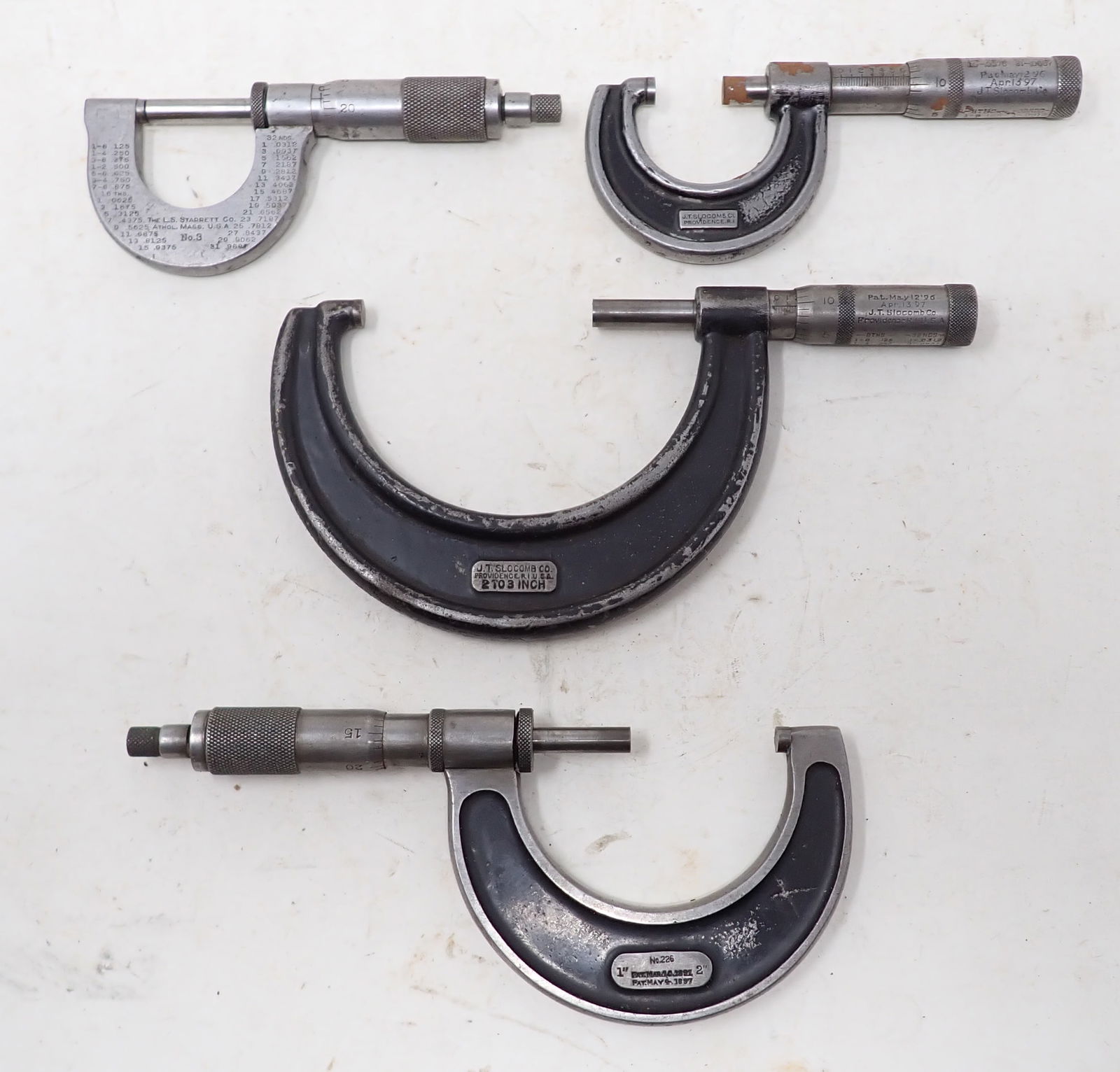 Starrett Slocomb Micrometers (1 of 5)