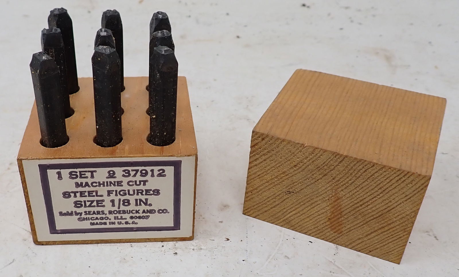 1/8" Steel Figure Number Stamps (1 of 2)