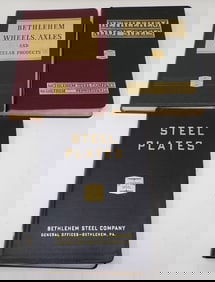 1935 '36 '39 Bethelehem Steel Books