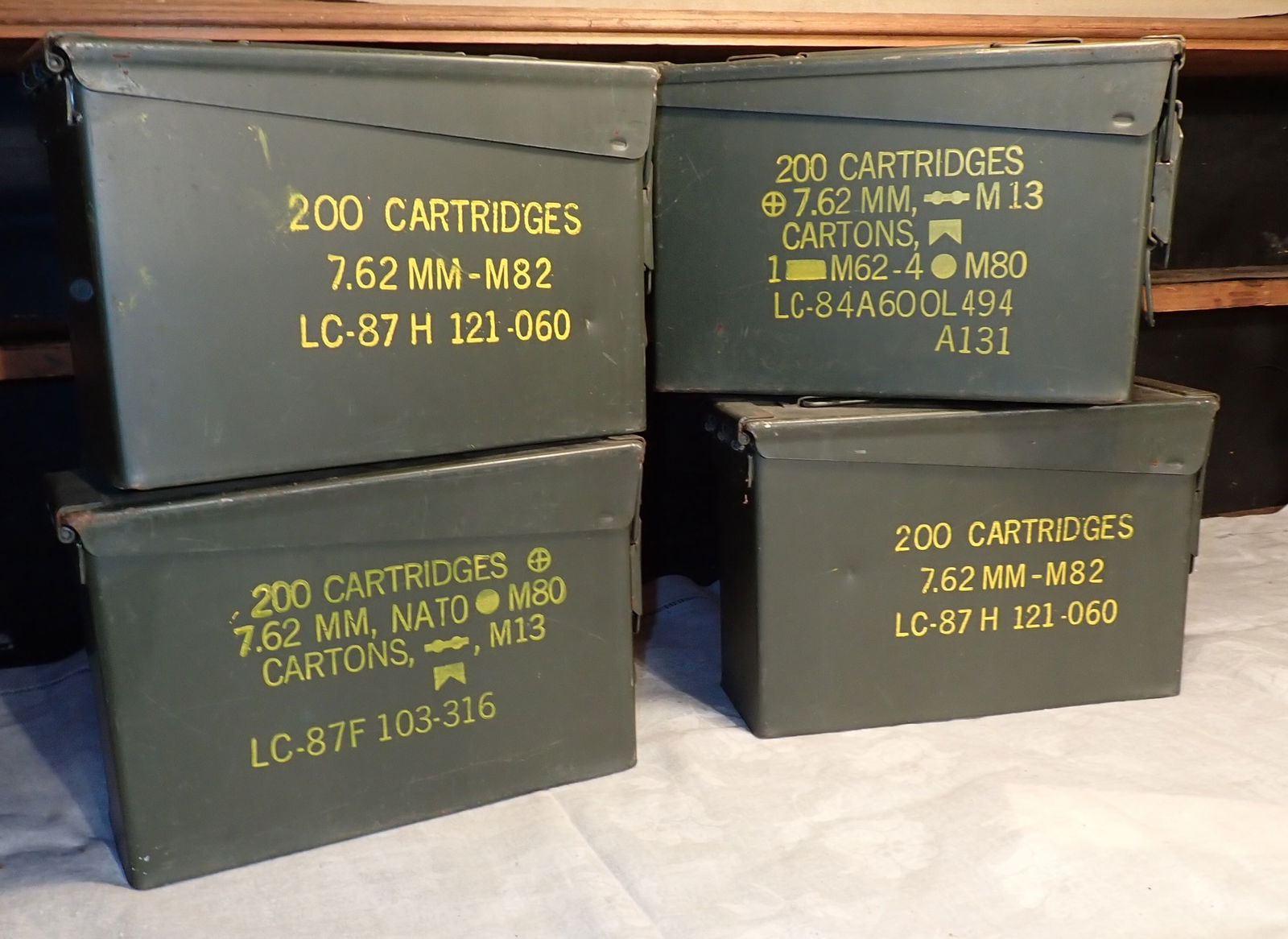 4 Ammo Boxes (1 of 2)