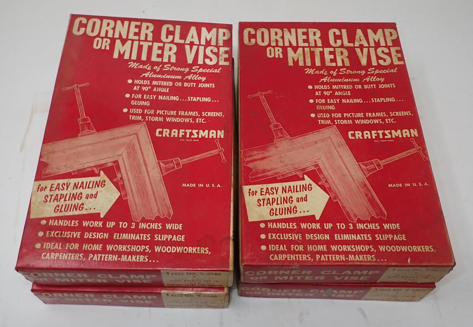 4 Craftsman Corner Clamp Miter Vises (1 of 3)