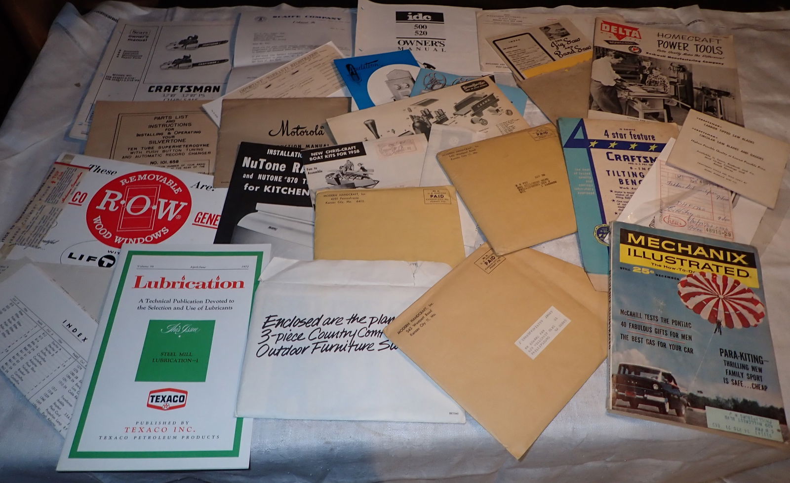 Tool Manuals Misc Ephemera (1 of 5)