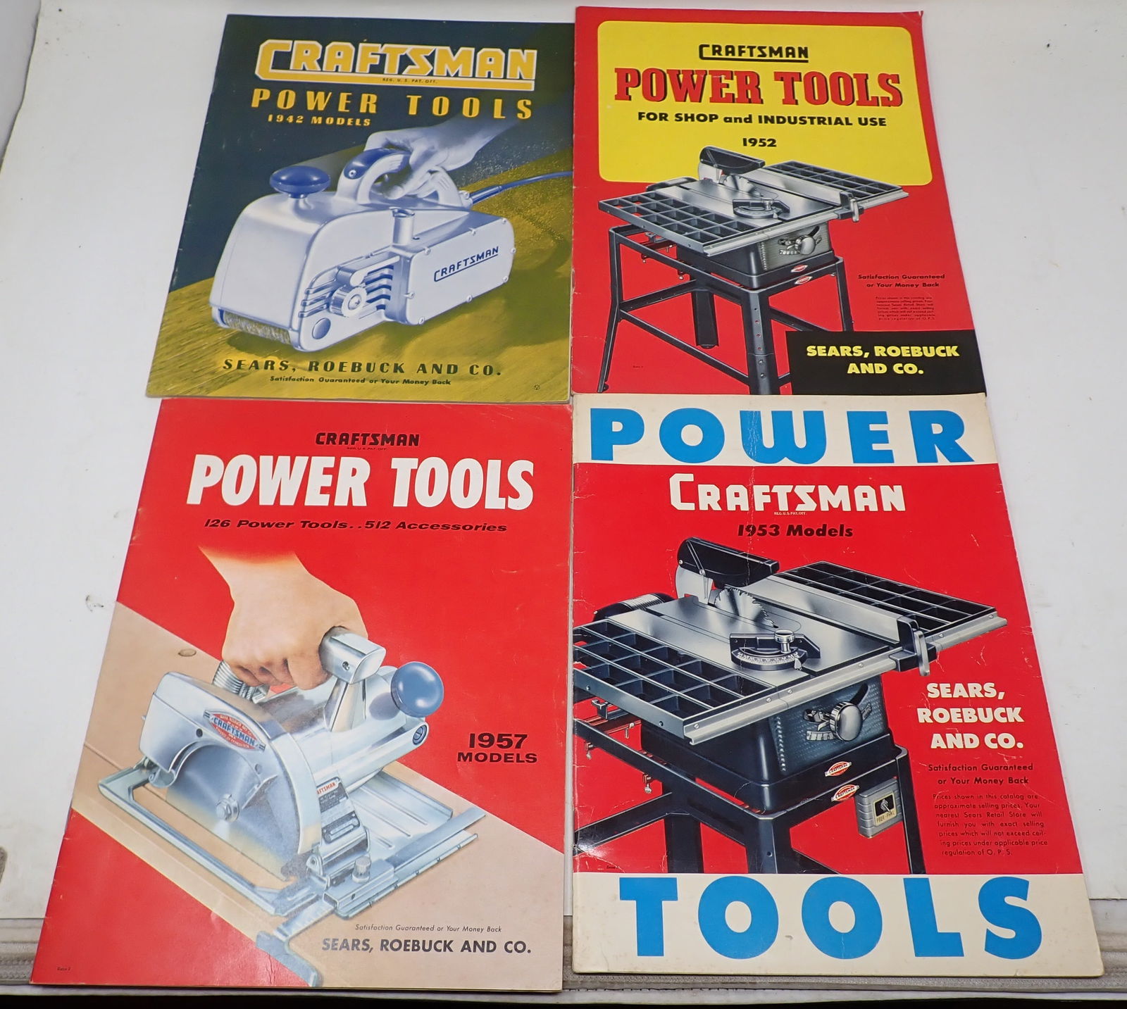 1942 '52 '53 '57 Craftsman Power Tools Catalogs (1 of 5)