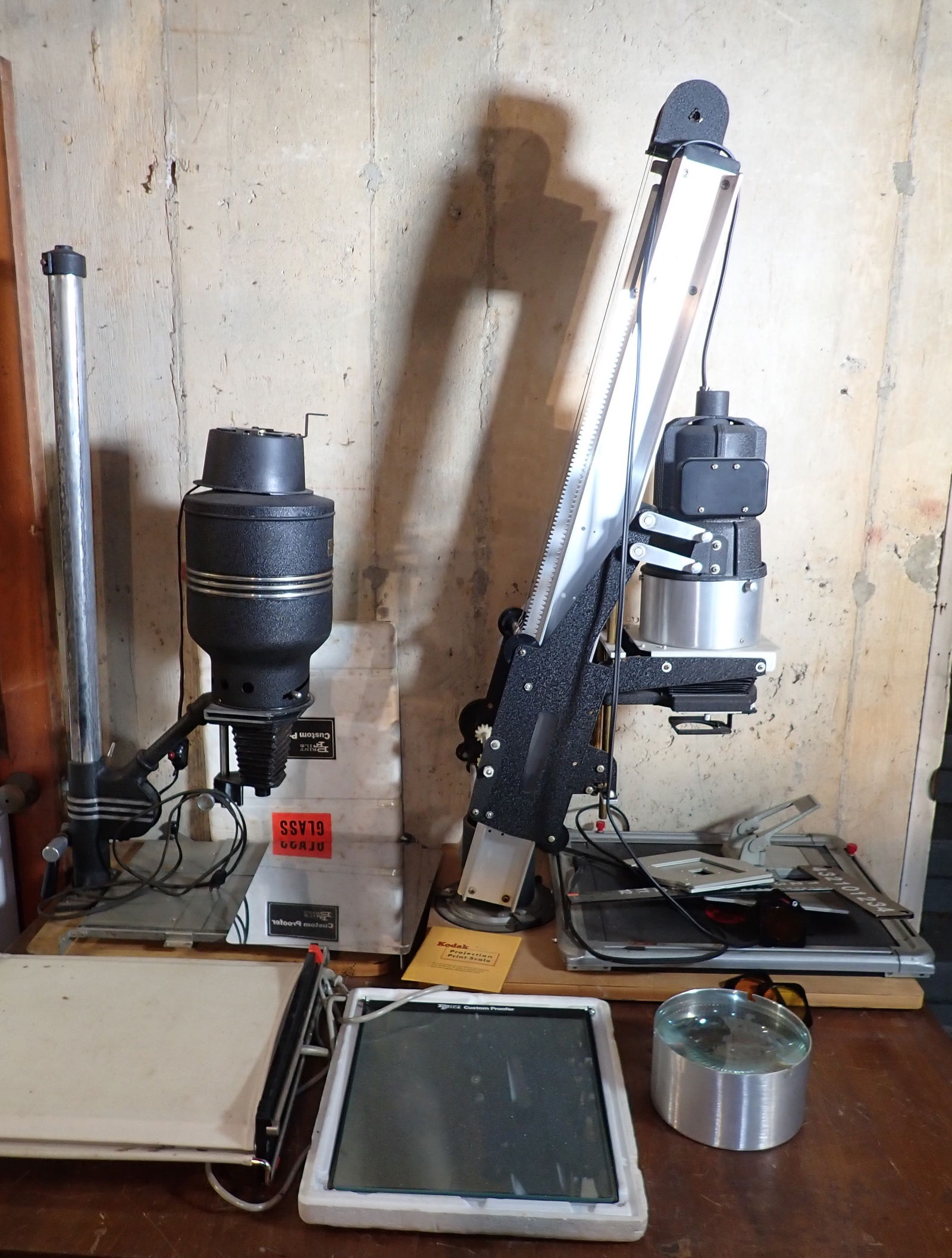 Enlargers & Misc: Table is also included if you want it. Take what you want and leave the rest. NO SHIPPING !