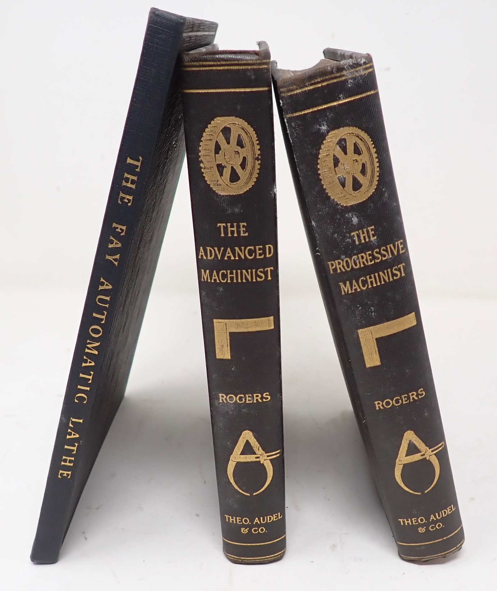 Fay Automatic Lathe & Rogers Machinist Books: Getting all pictured