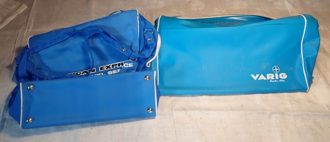 American Express & Varig Airlines Bags