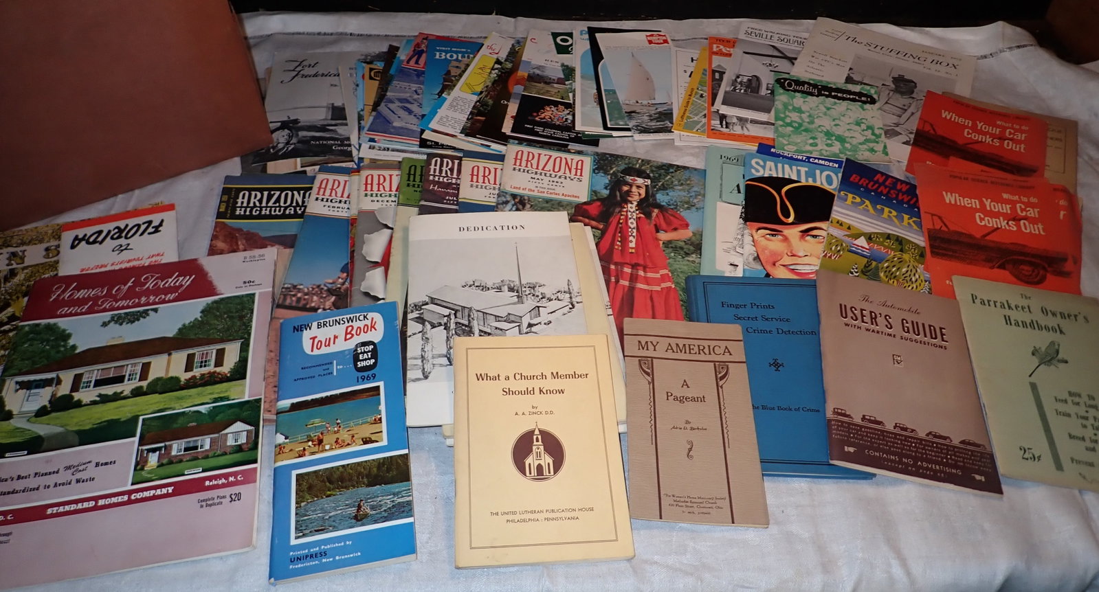 Table Contents of Ephemera: Getting all pictured