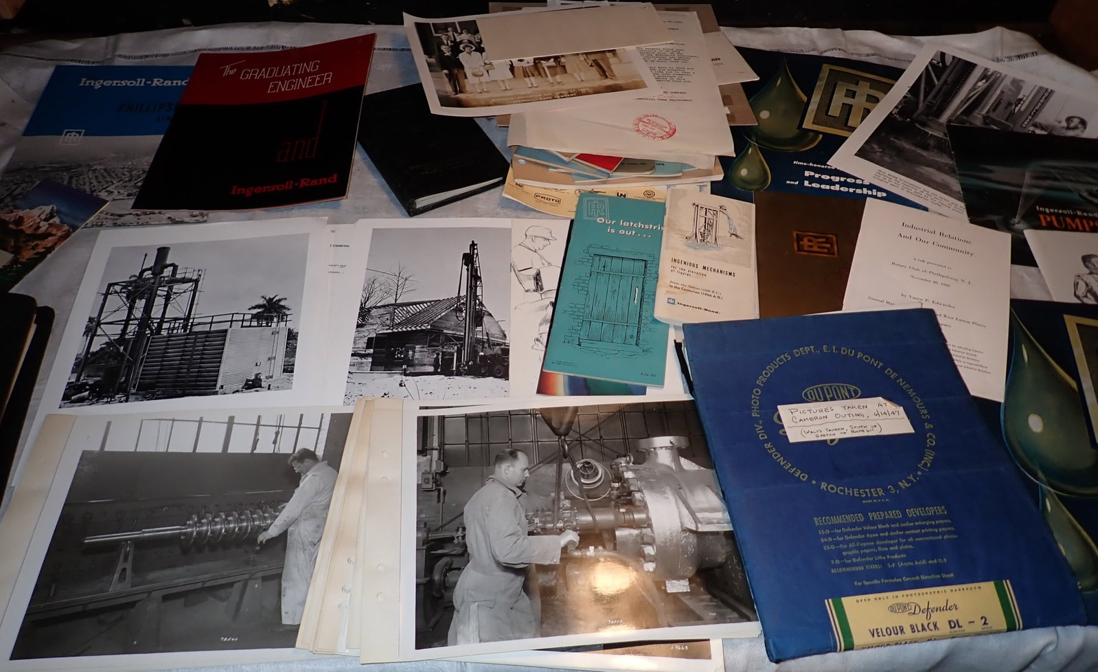 Ingersoll Rand Photos Brochures Ephemera: Getting all pictured
