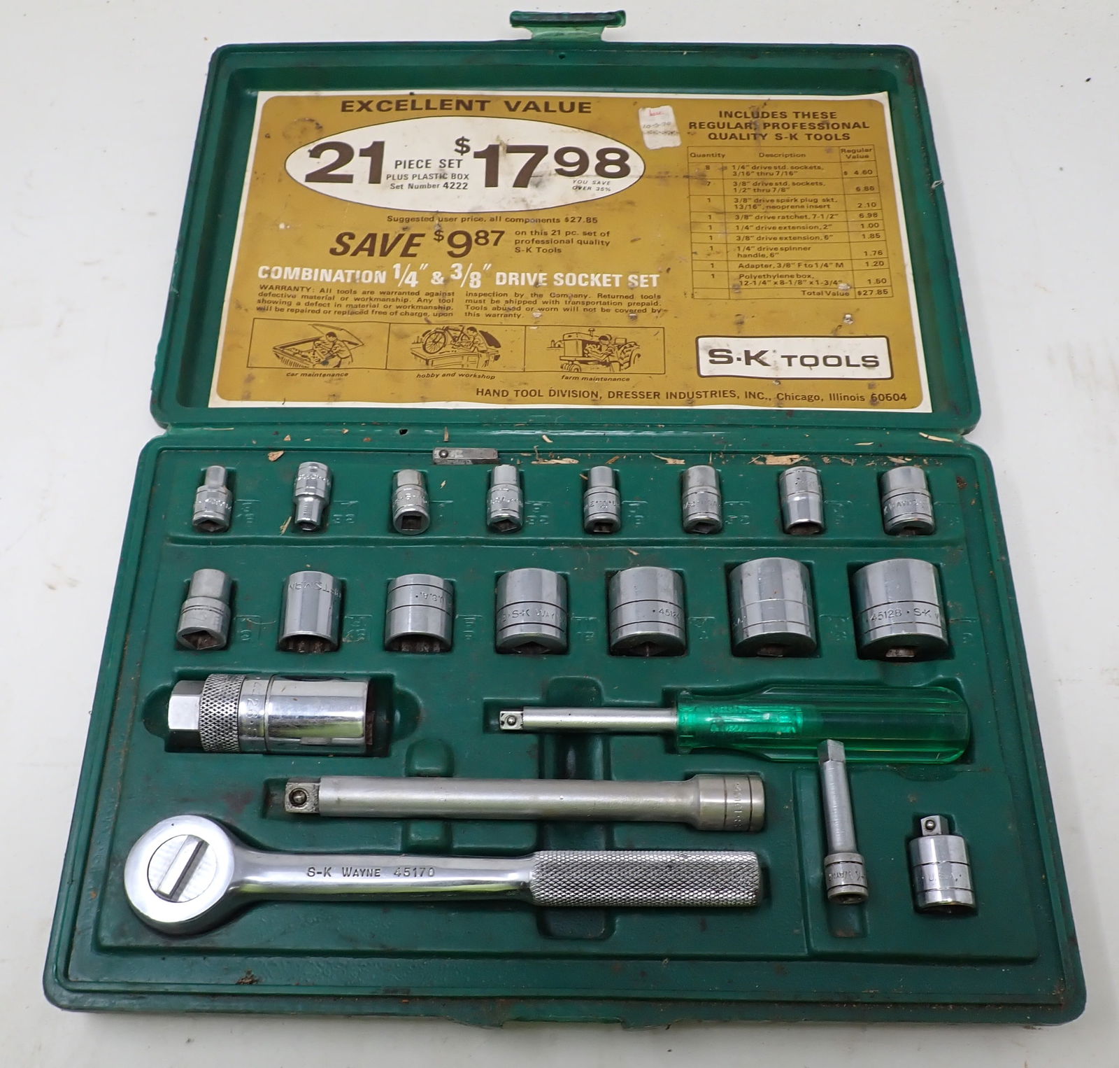 S-K Tools Socket Set (1 of 2)