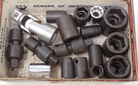 Proto 1/2" Drive Sockets 3/4" Swivel