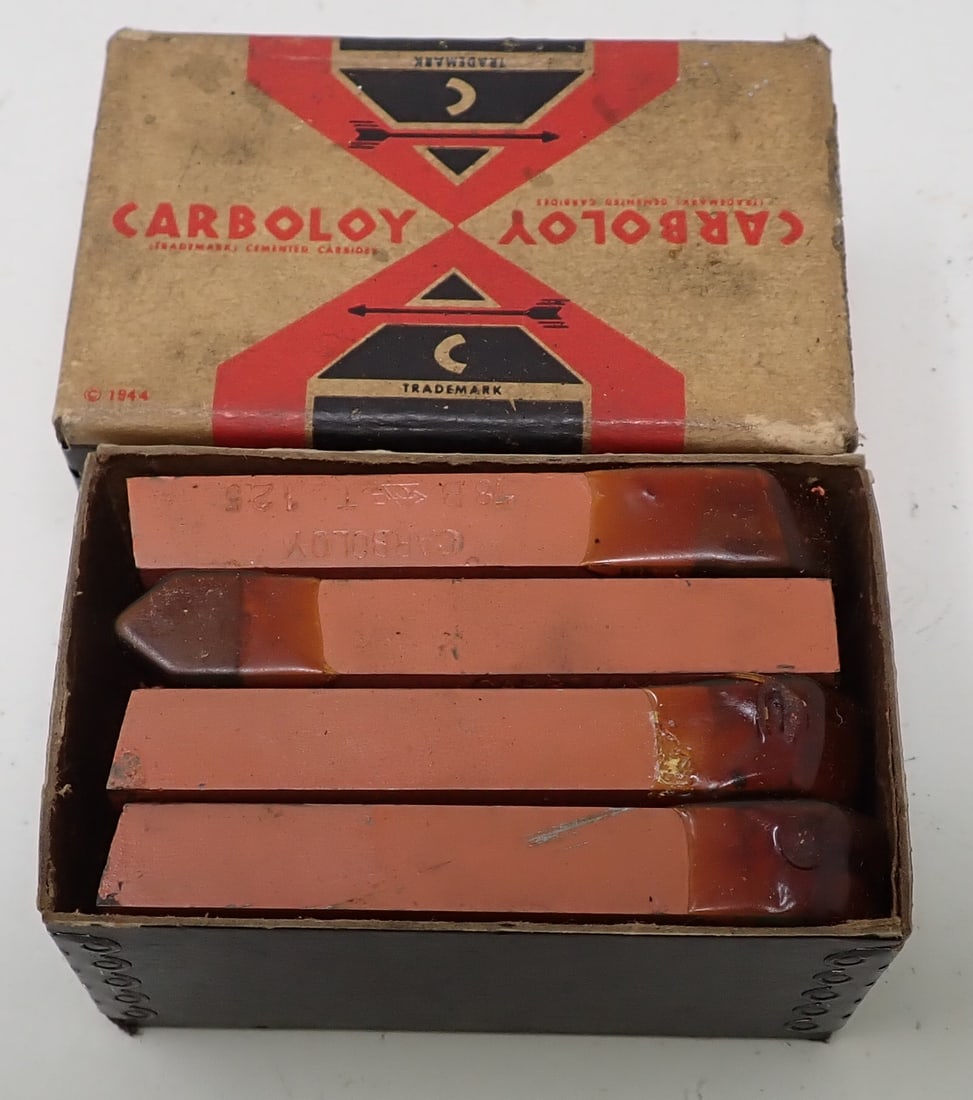 12 Carboloy Tools Cutters (1 of 3)