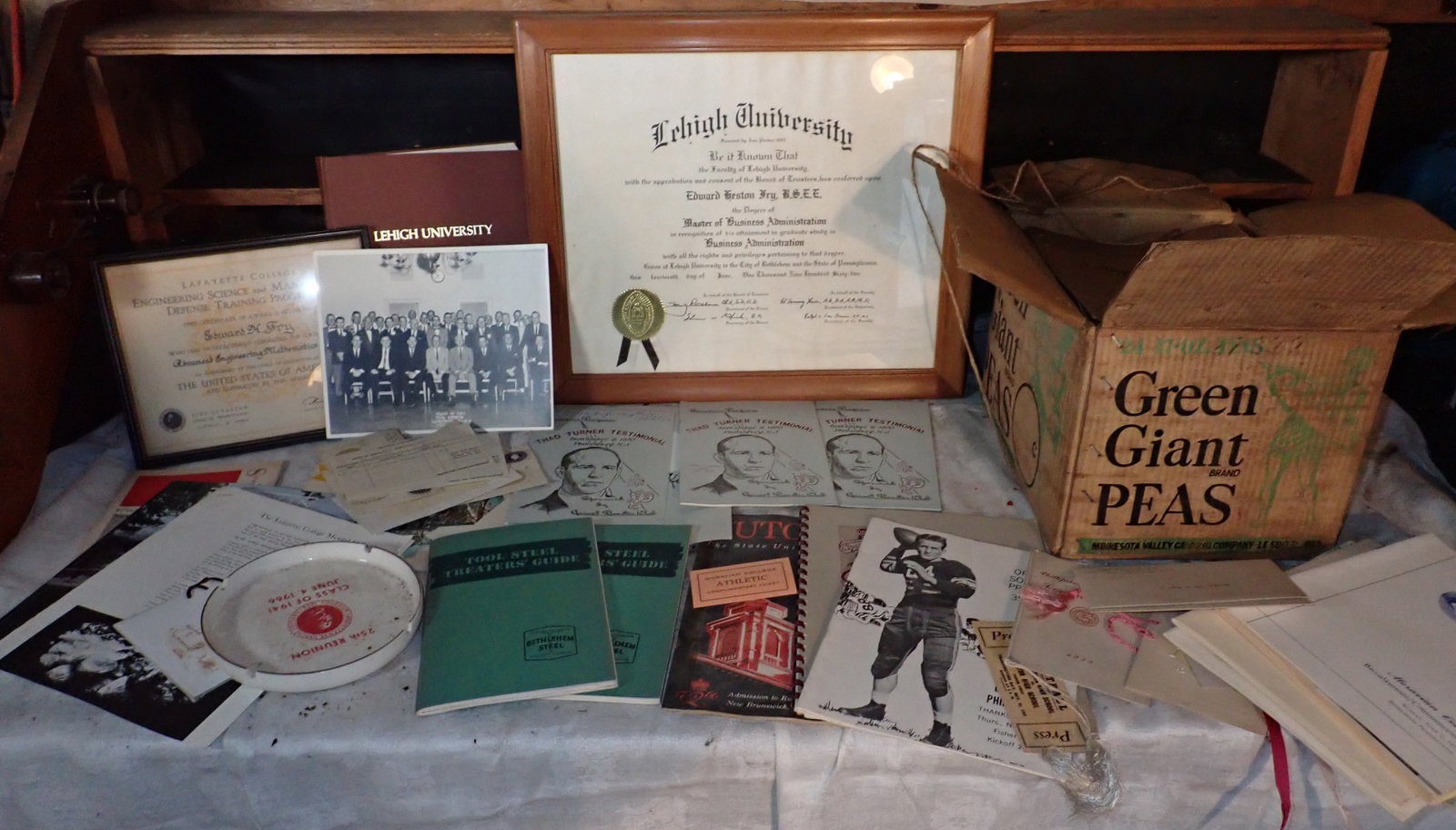 Lafayette Lehigh Moravian Phillipsburg Ephemora: No shipping - Misc Ephemera