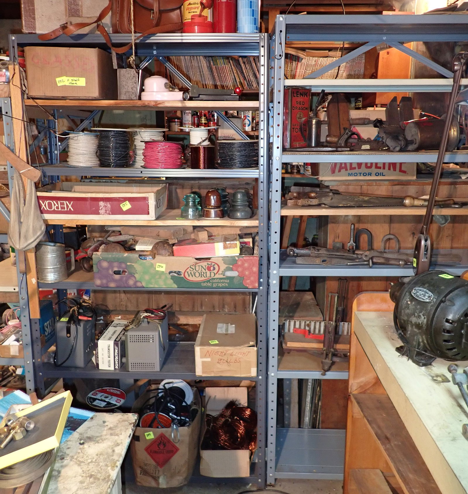 2 Metal Shelves (1 of 2)