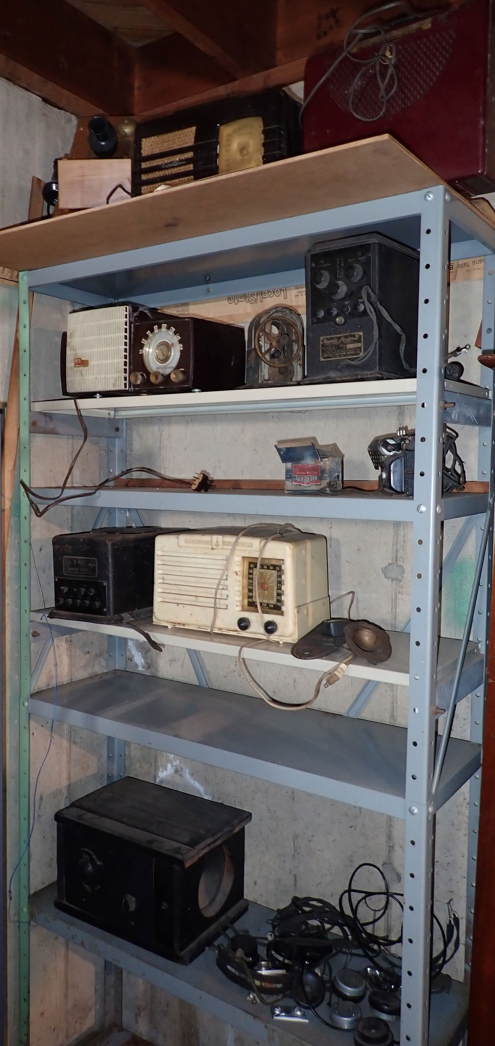 Radios Wall Telephone & Shelf (1 of 14)