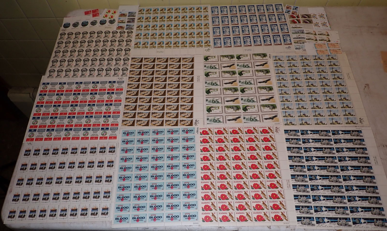 Sheets & Blocks of Stamps (1 of 10)