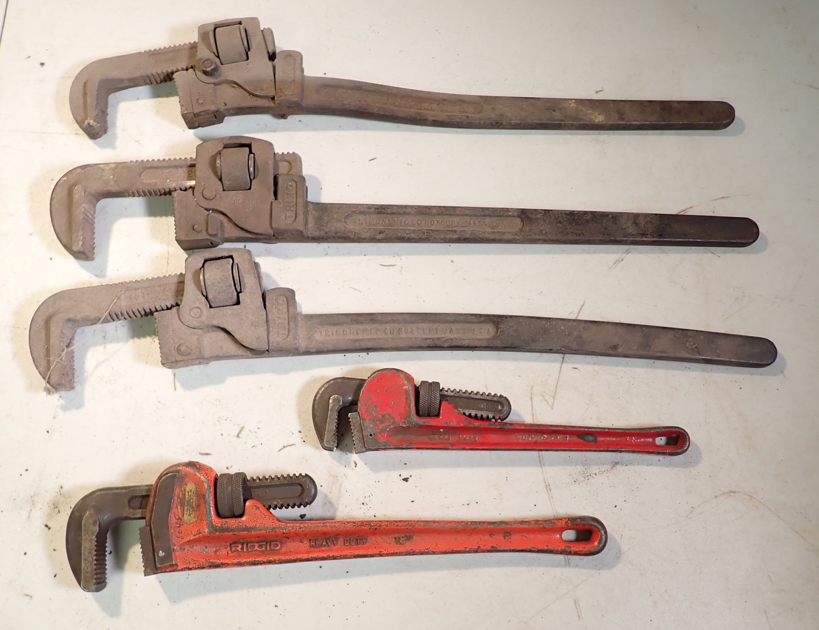 Rigid & Trimont Pipe Wrenches (1 of 2)