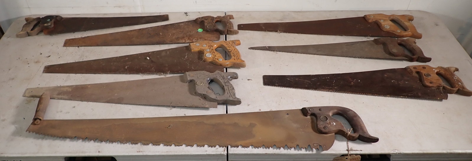 Hand Saws: Longest is apprx 41 1/2". NO SHIPPING
