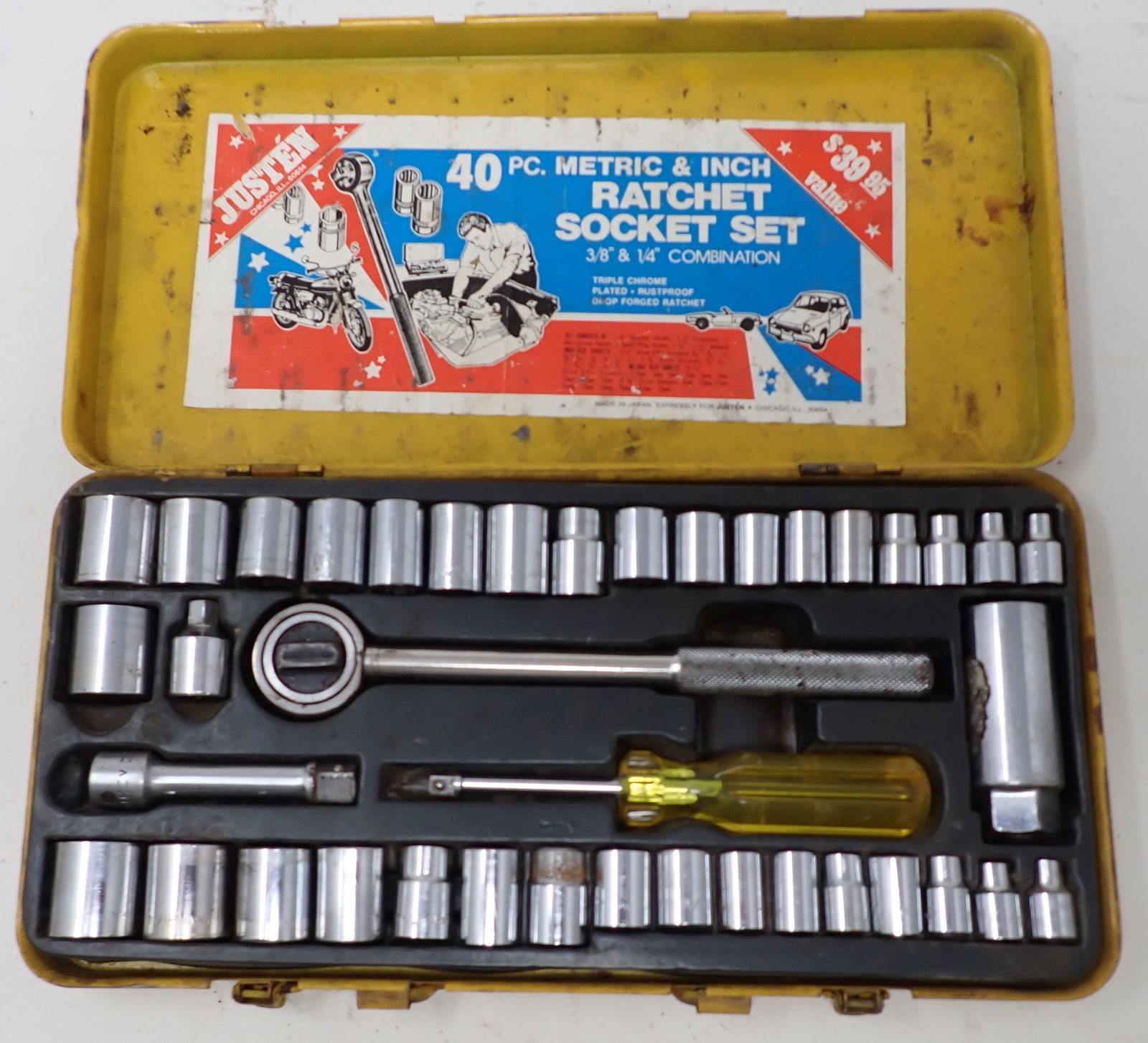 Justen 3/8" 1/4" Drive Socket Set (1 of 2)