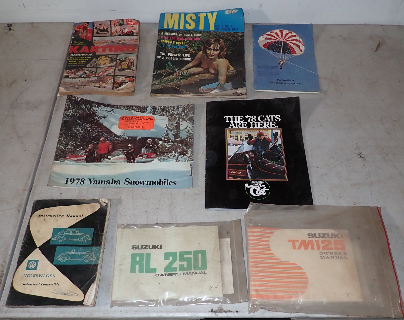 Yamaha Artic Cat Snowmobile Brochures & Misc (1 of 7)