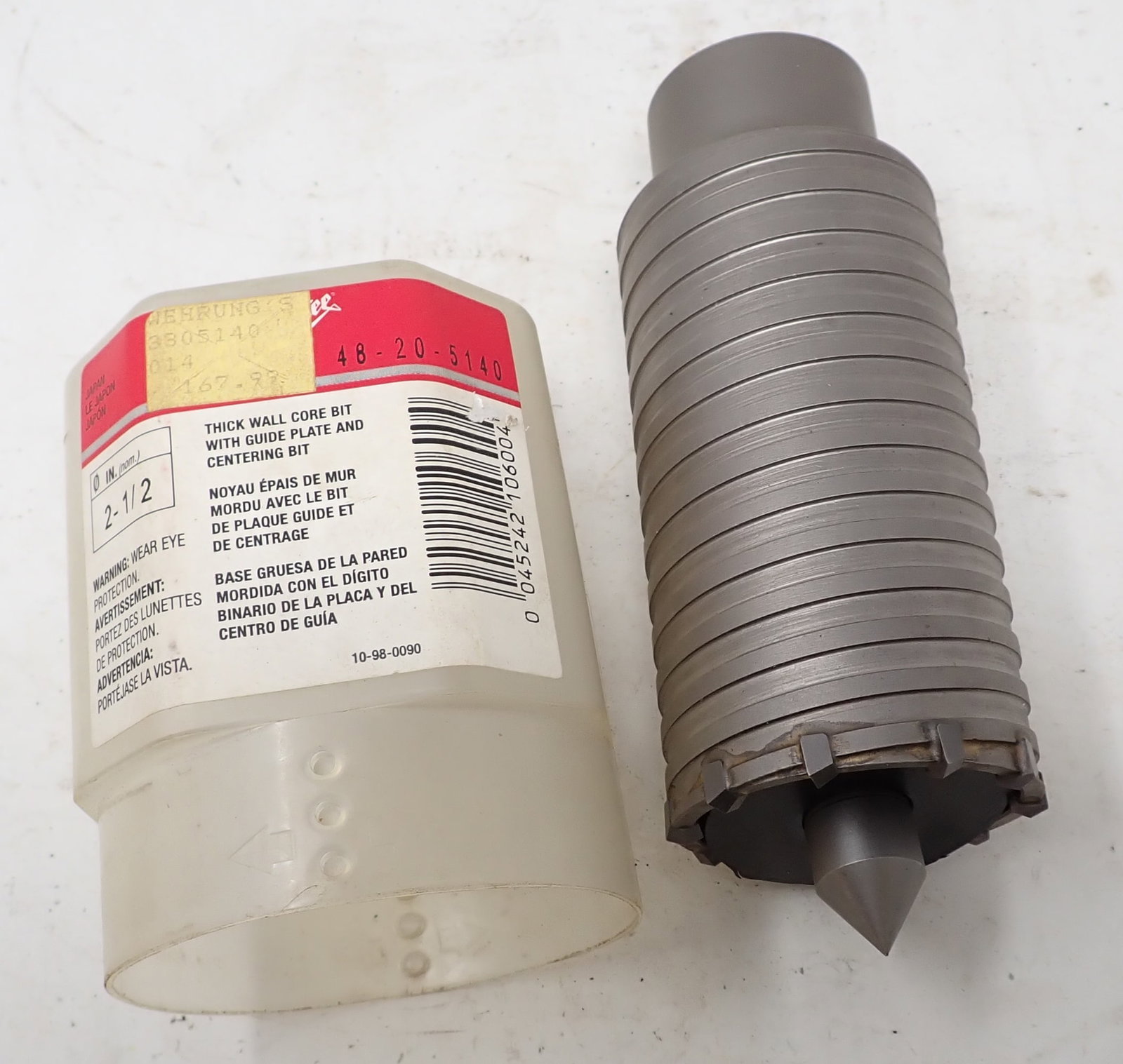 Milwaukee Thick Wall Core Bit 2 1/2" (1 of 4)