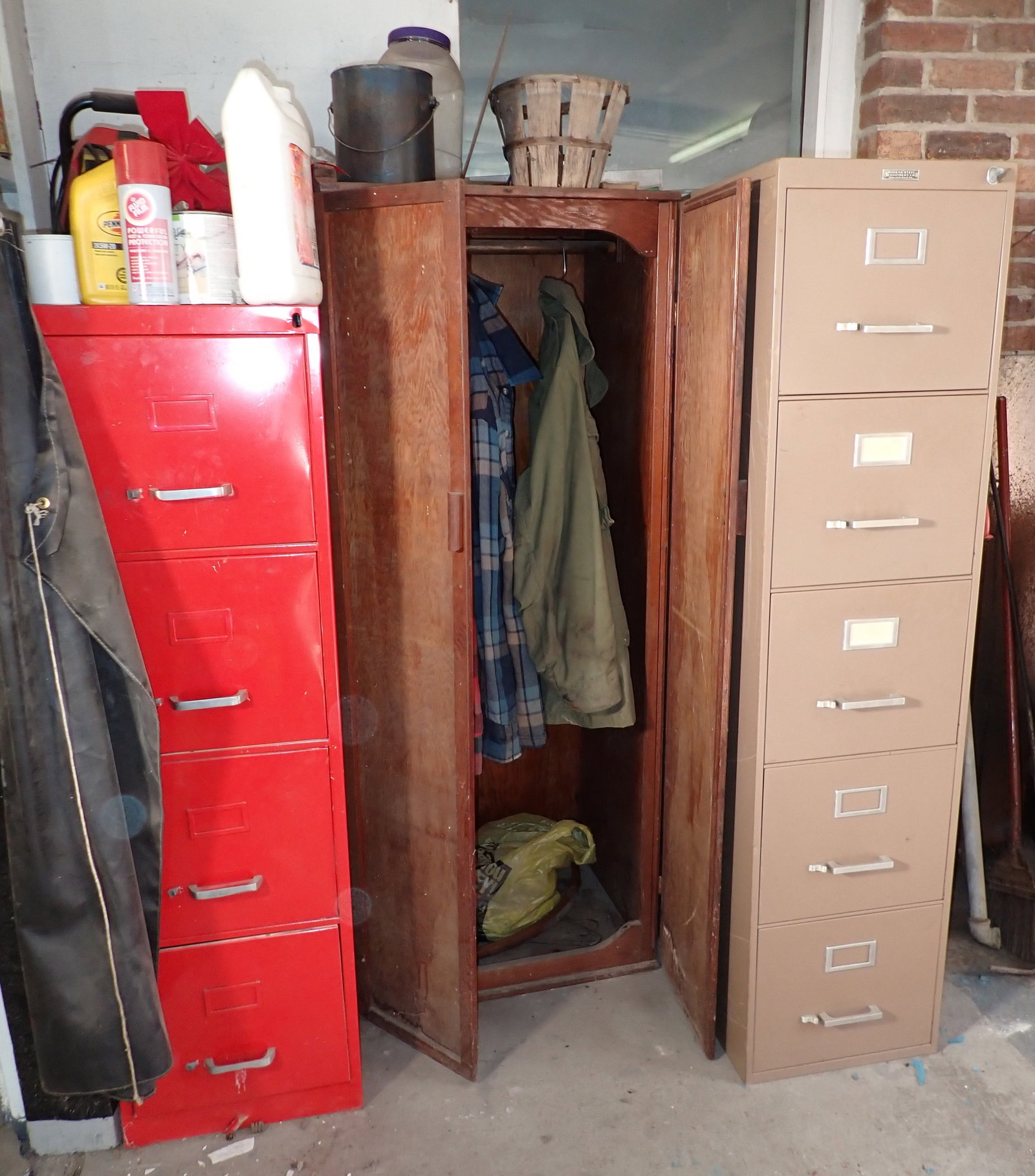2 File Cabinets & Wardrobe (1 of 6)