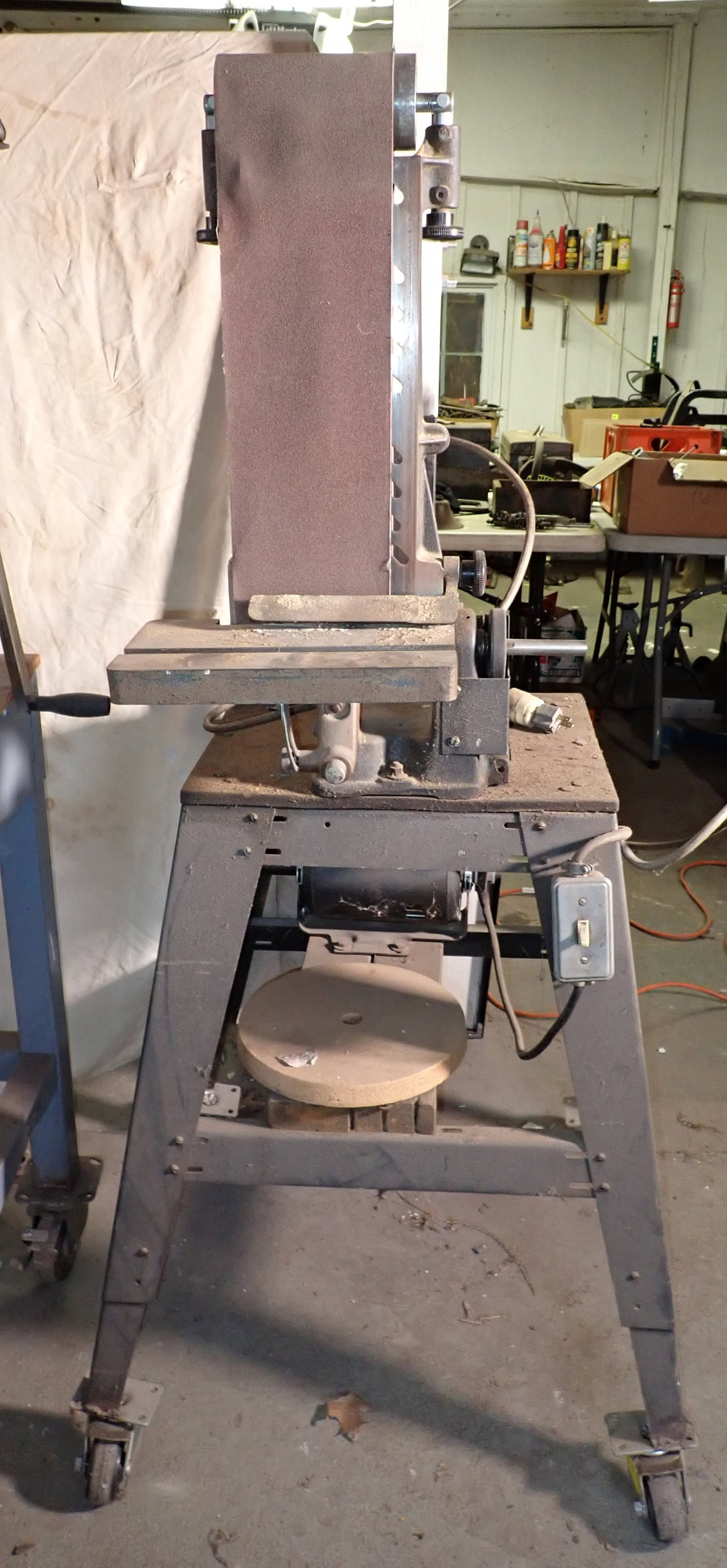 6" Belt Sander: No shipping ! Bring proper help to remove.