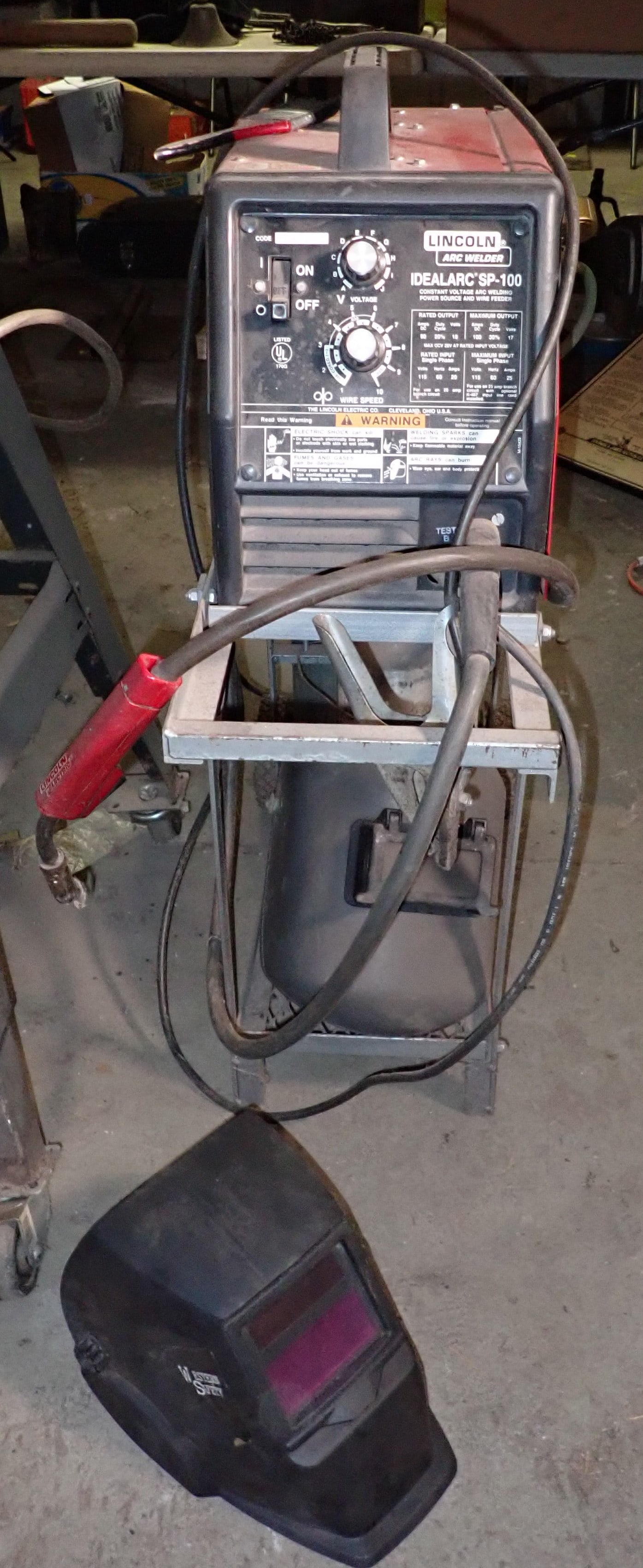 Lincoln Arc Welder Idealarc SP-100 (1 of 8)