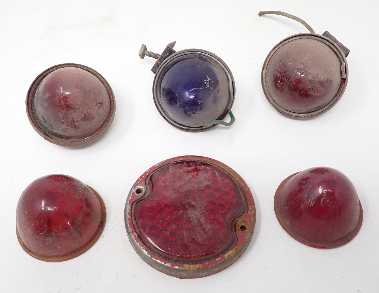 Antique Car Glass Lights Lenses Rat Rod (1 of 2)