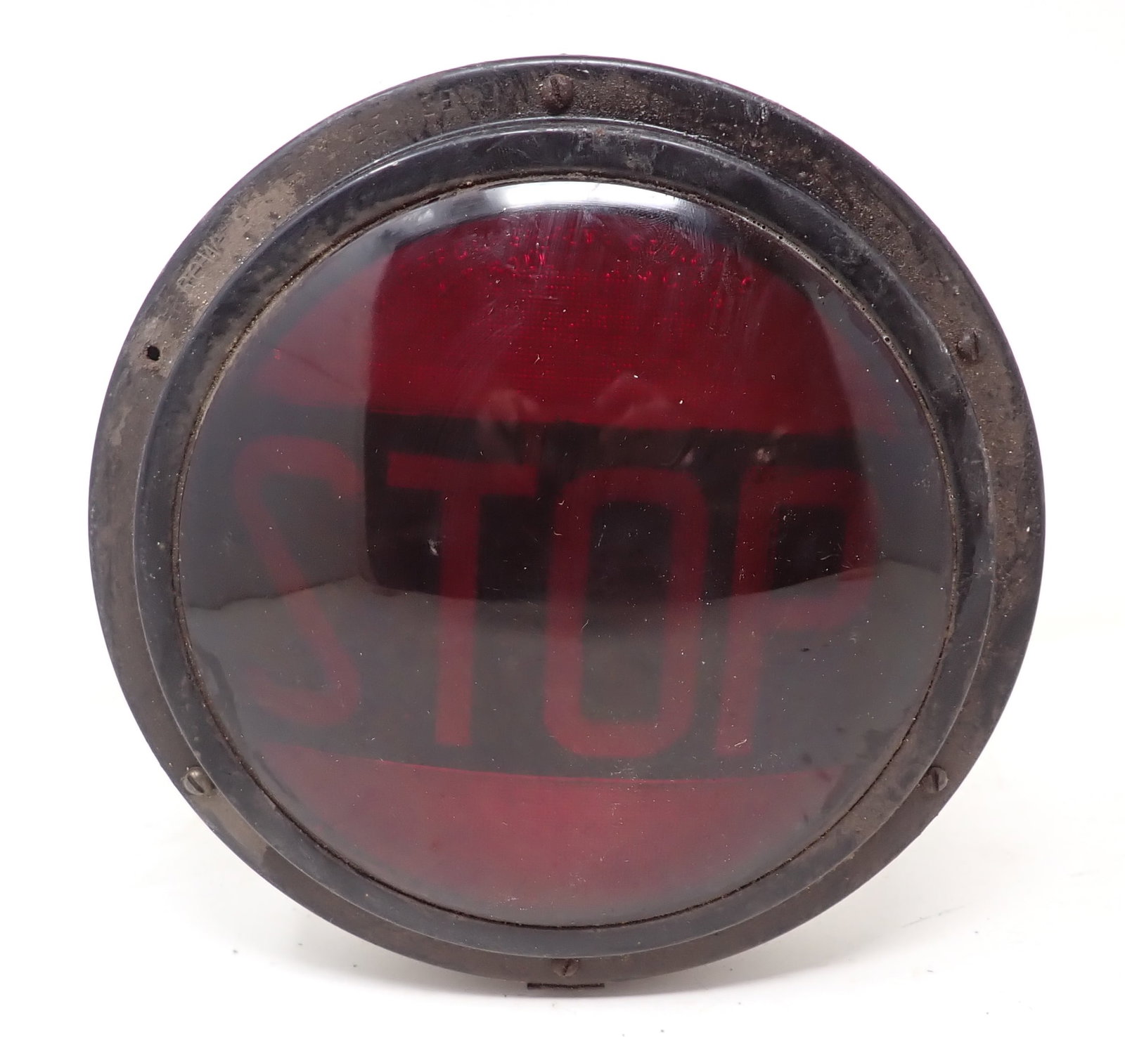 Antique Car ''STOP'' Brake / Tail Light (1 of 3)