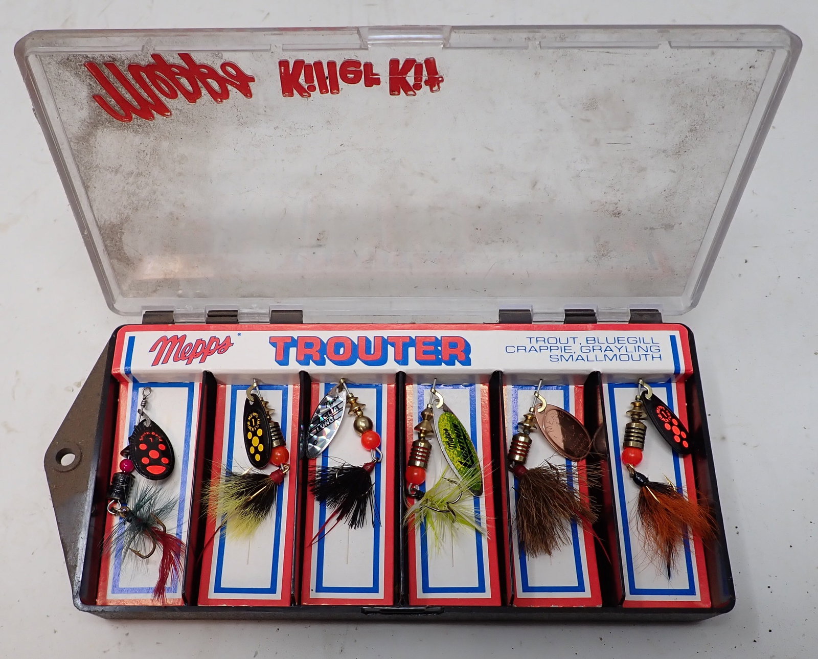 Mepps Trouter Killer Kit Spinners: Getting all pictured