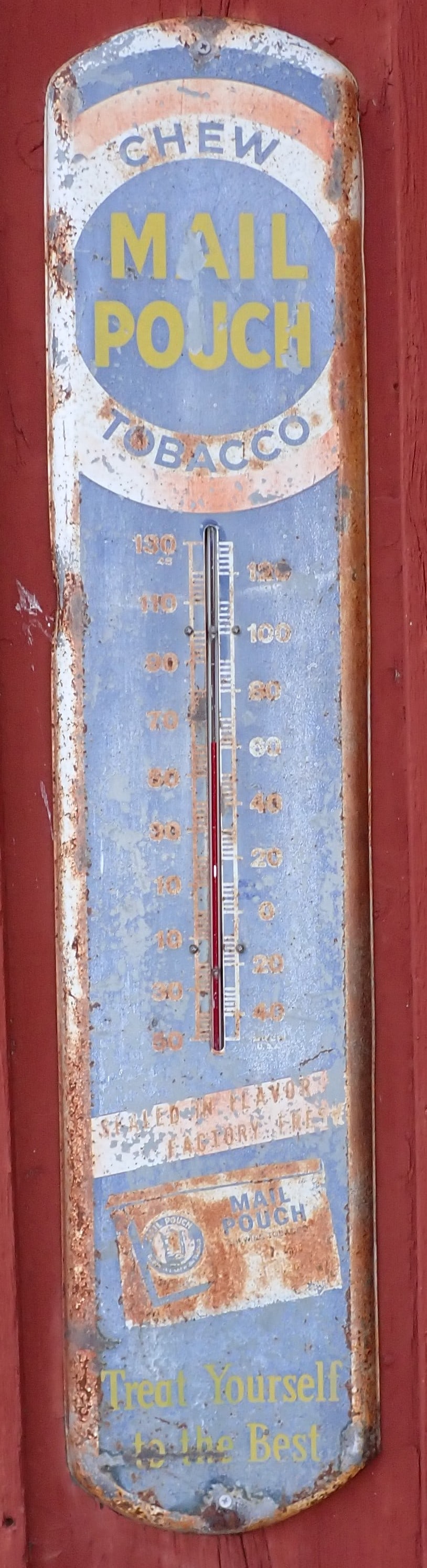 Mail Pouch Thermometer Sign (1 of 3)