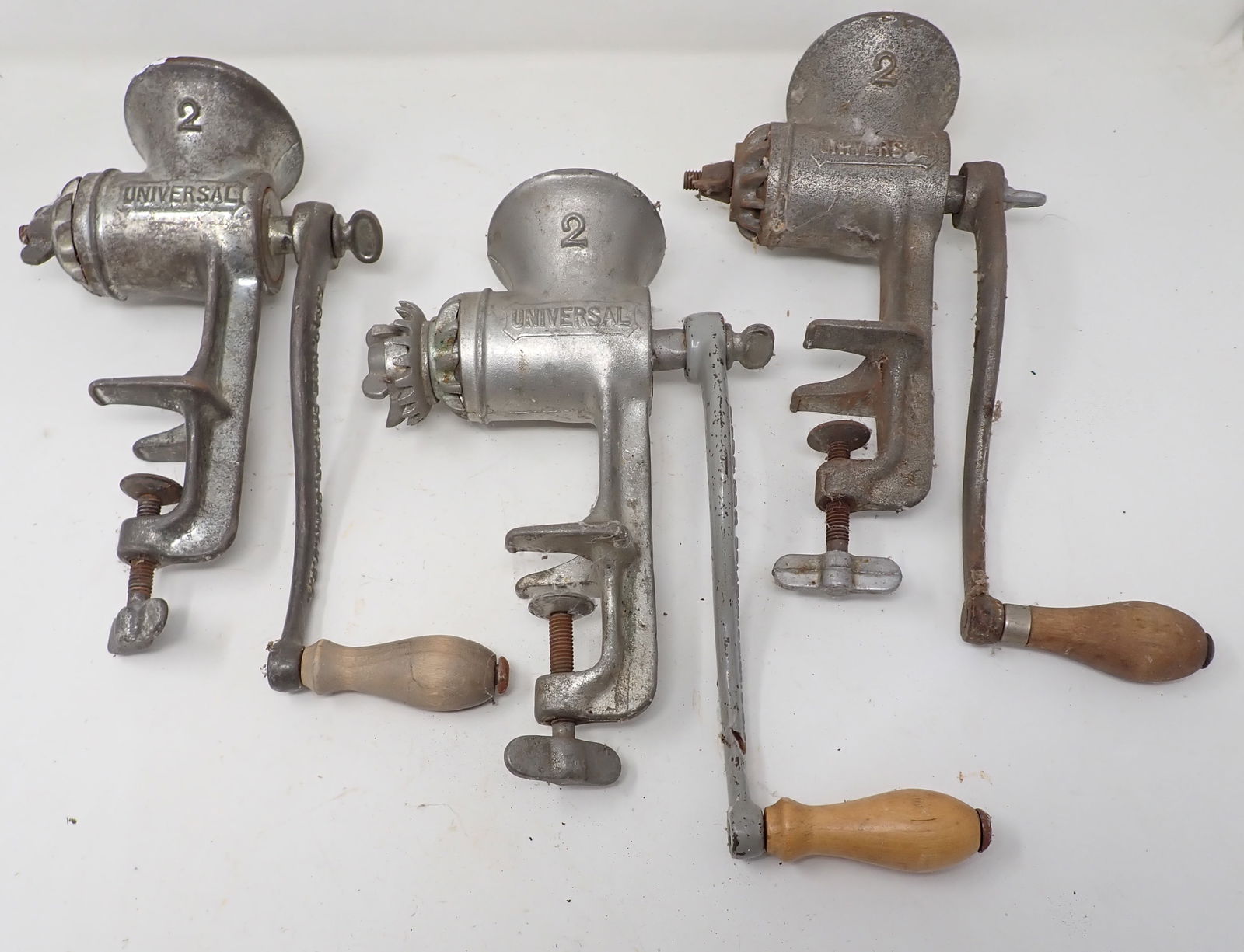 Three Universal No.2 Meat Grinders (1 of 3)
